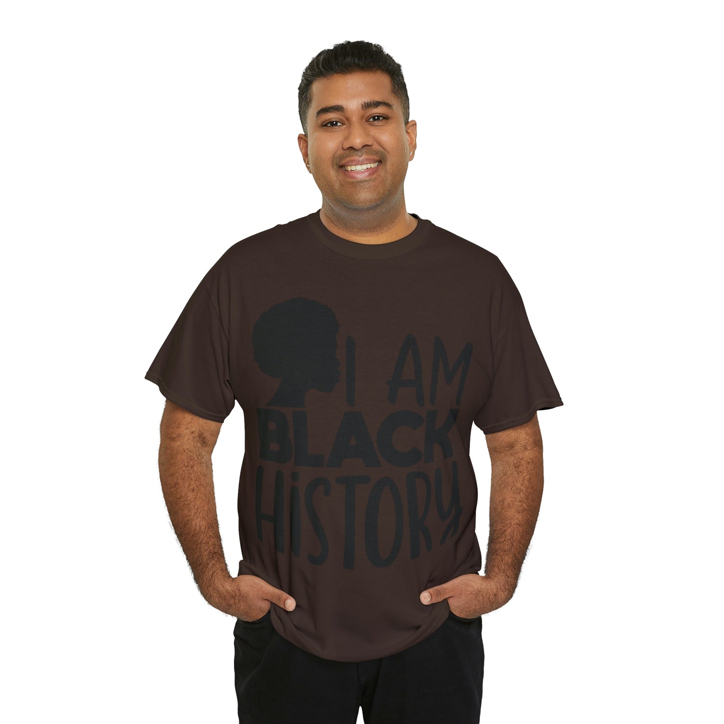I Am Black History Unisex Heavy Cotton Tee