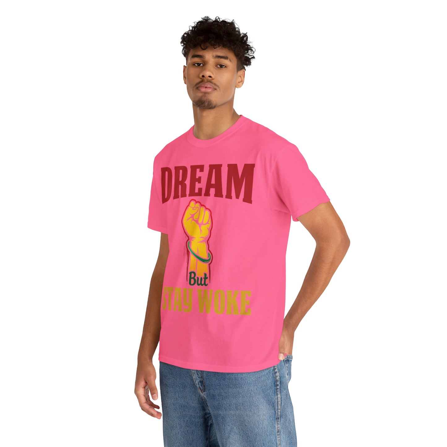 Dream/Woke Unisex Heavy Cotton Tee