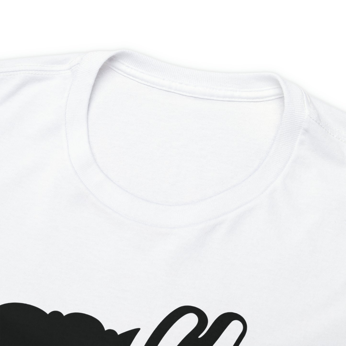 Unbothered (Vinyl Cut-1 color) Unisex Heavy Cotton Tee