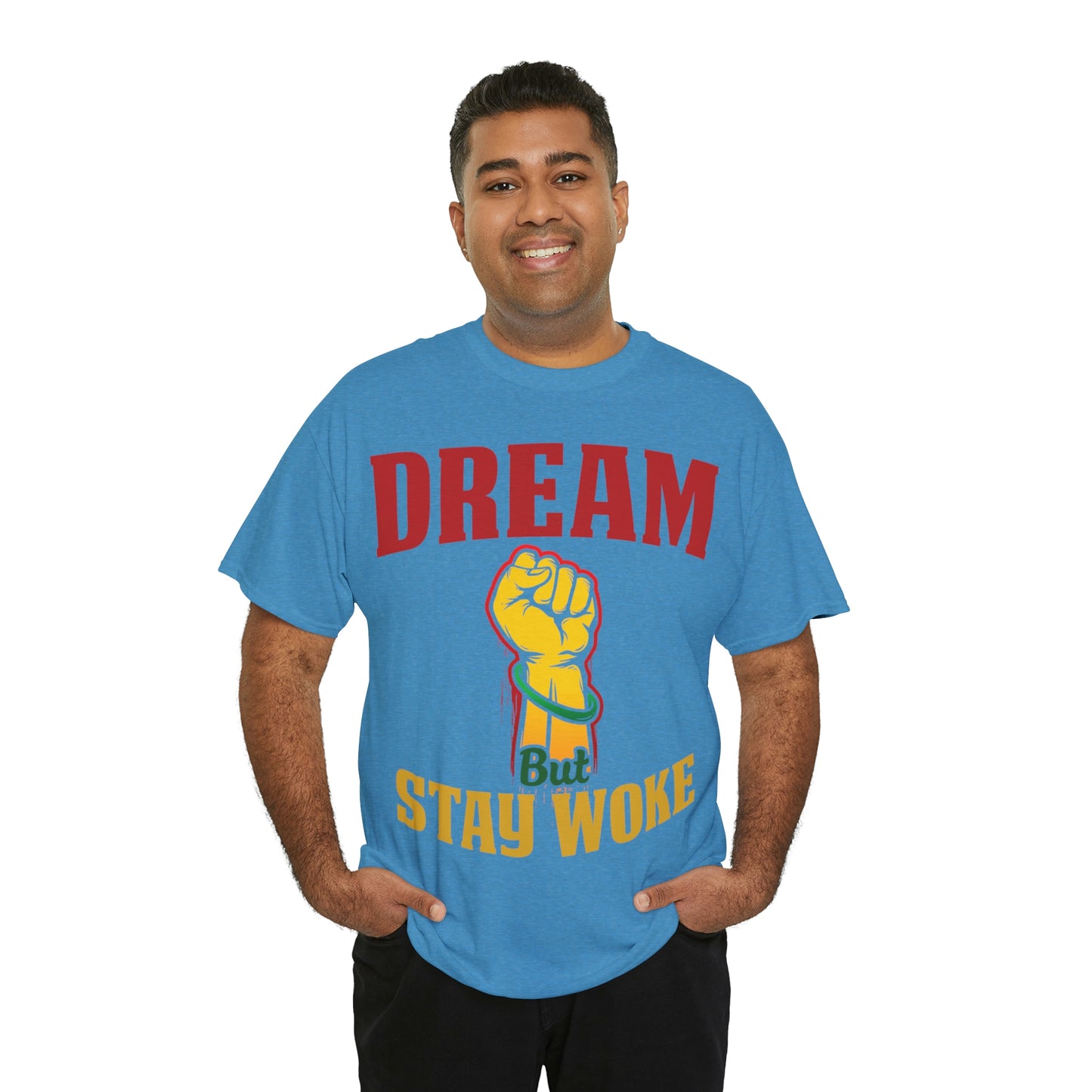 Dream/Woke Unisex Heavy Cotton Tee