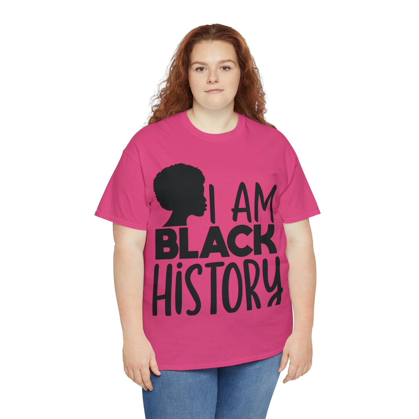 I Am Black History Unisex Heavy Cotton Tee