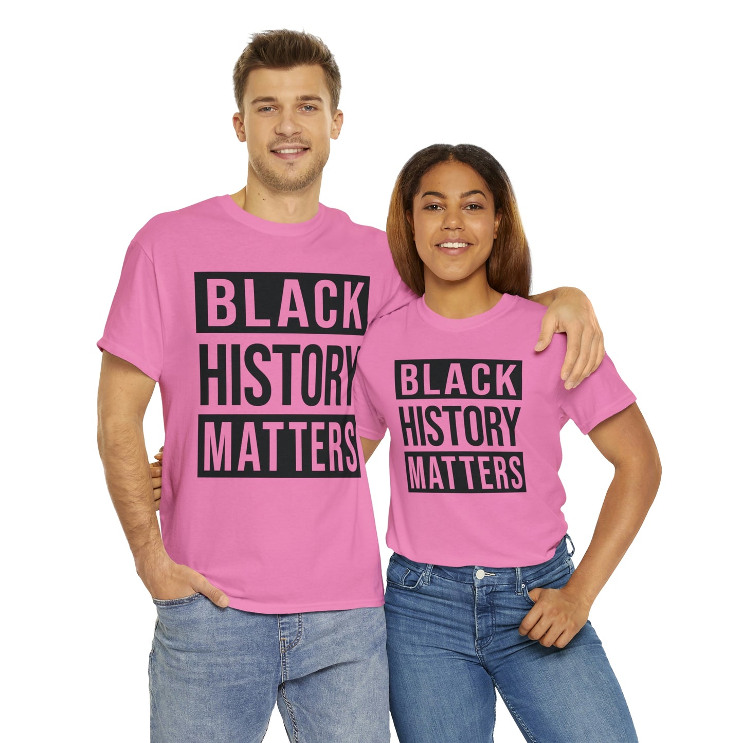 Black History Matters Unisex Heavy Cotton Tee
