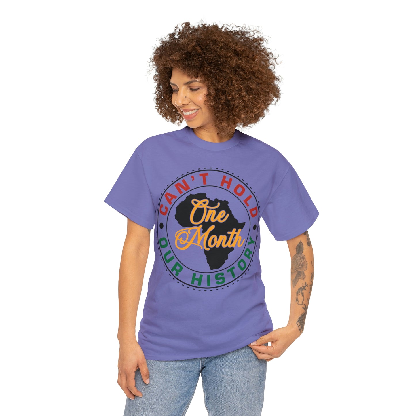 One Month Unisex Heavy Cotton Tee