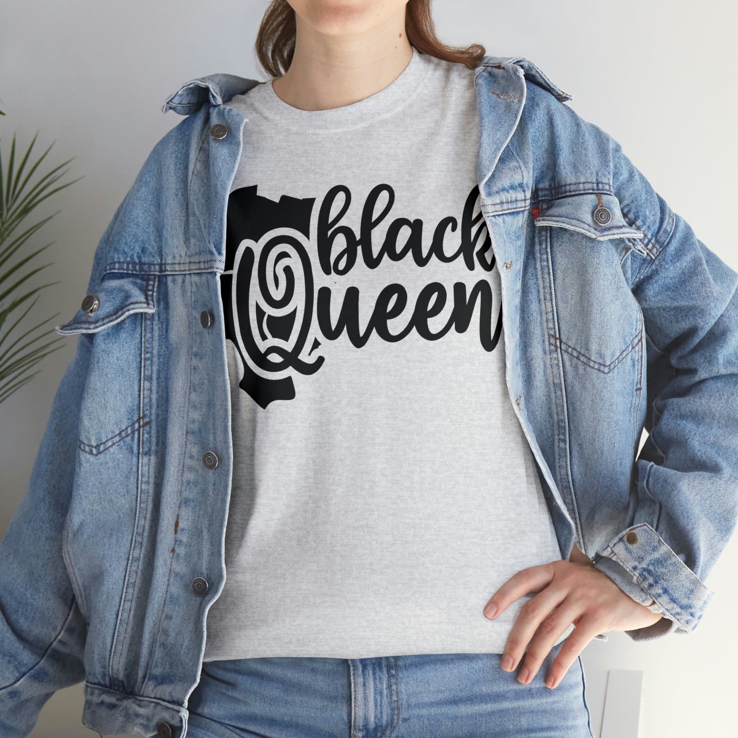 Black Queen Unisex Heavy Cotton Tee