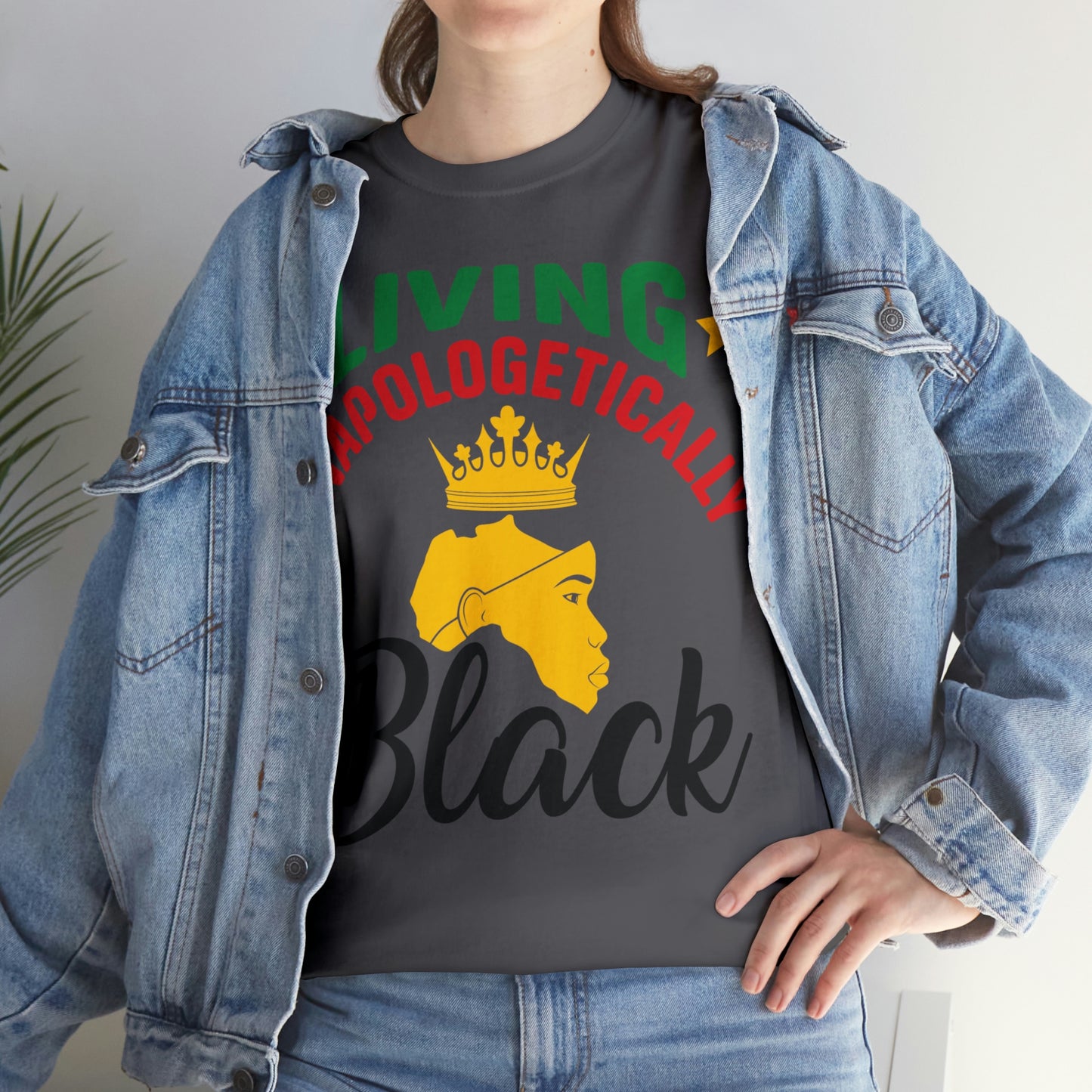 Living Unapologetically Unisex Heavy Cotton Tee
