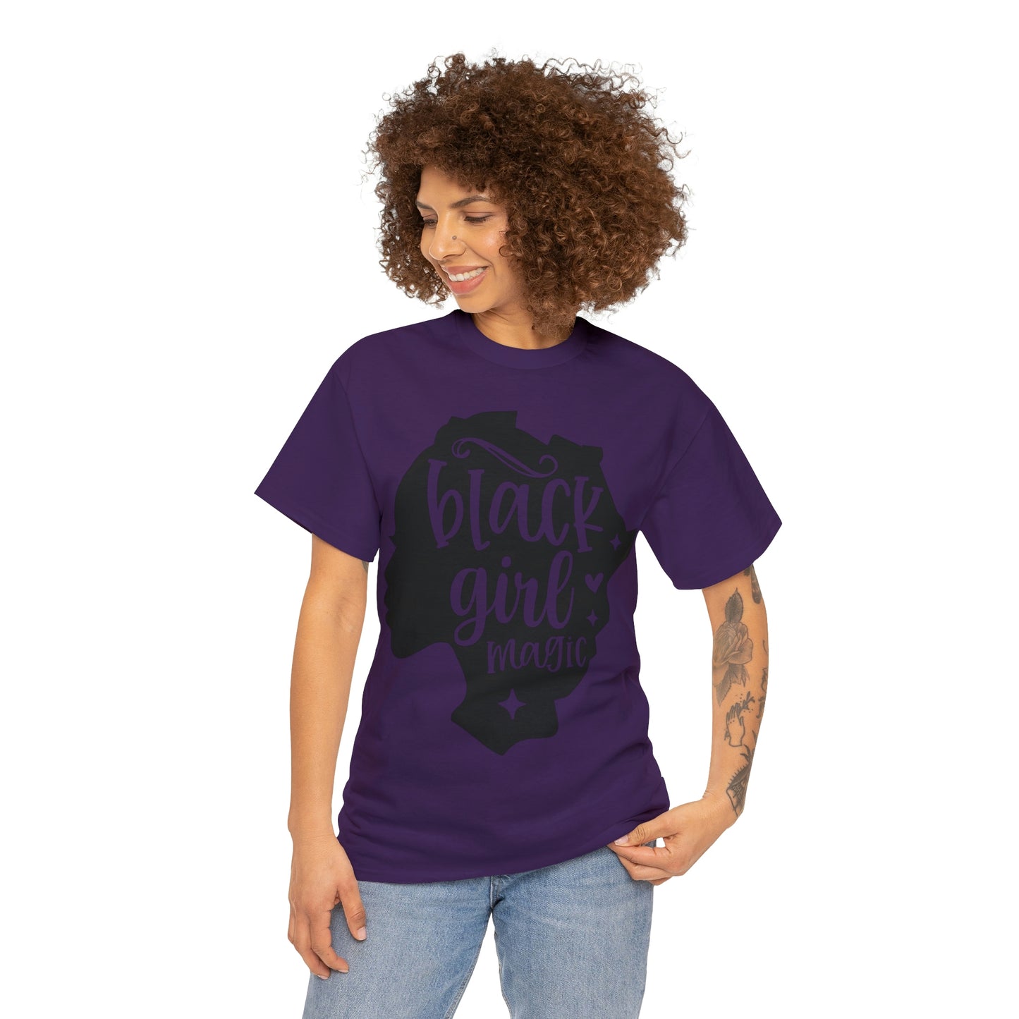 Black Girl Magic Unisex Heavy Cotton Tee