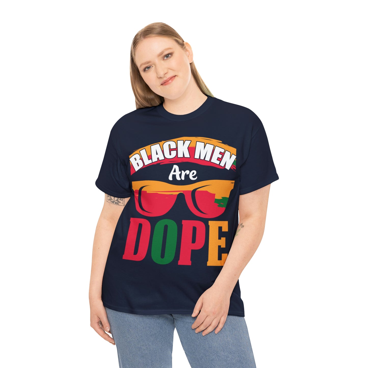 Black Man Dope Unisex Heavy Cotton Tee