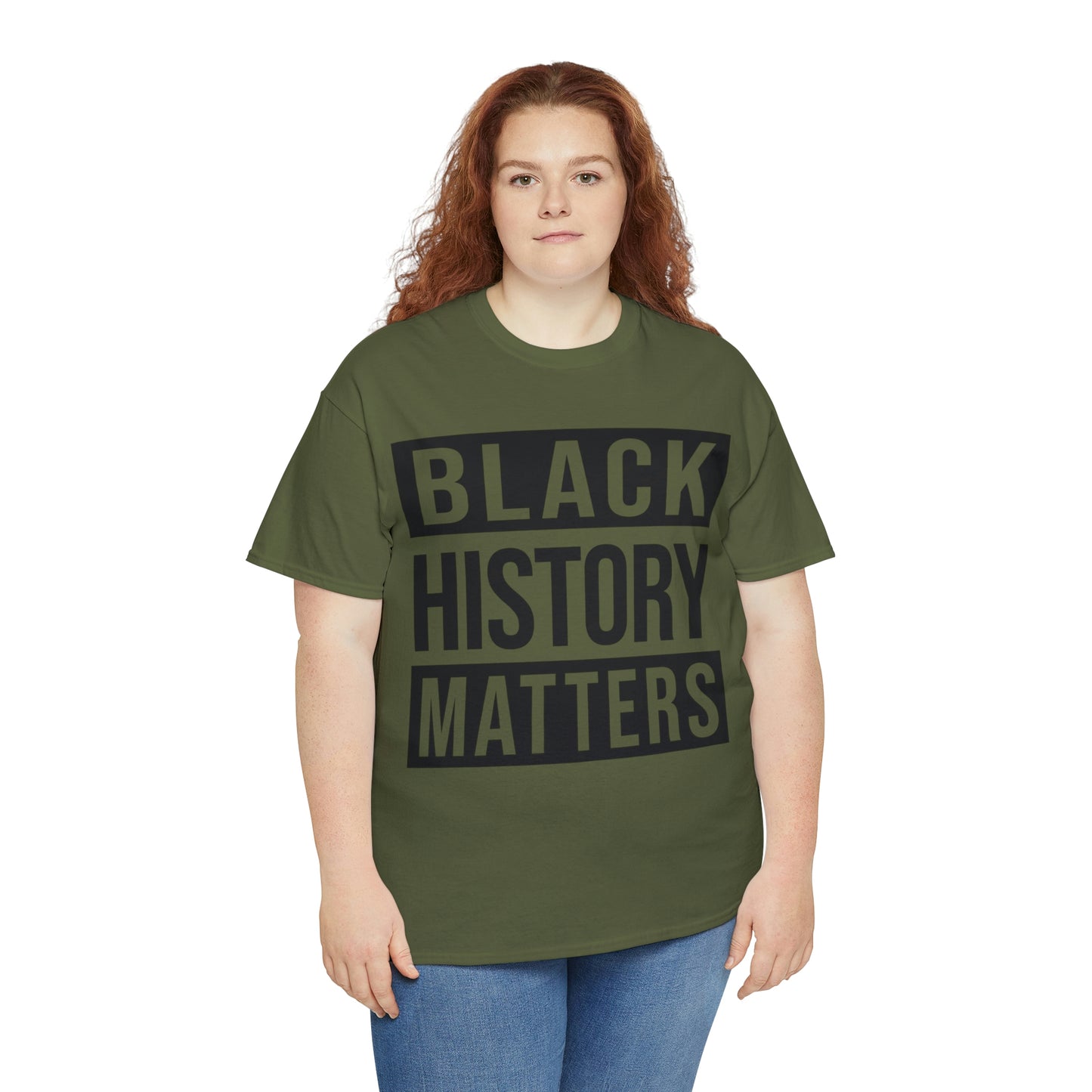 Black History Matters Unisex Heavy Cotton Tee