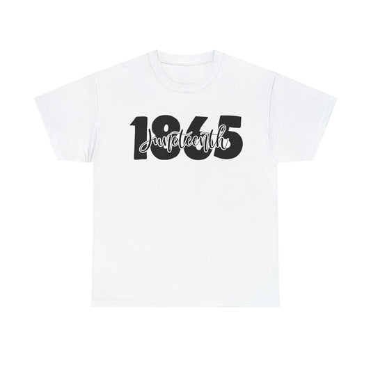1865 (Vinyl Print-1 Color) Unisex Heavy Cotton Tee
