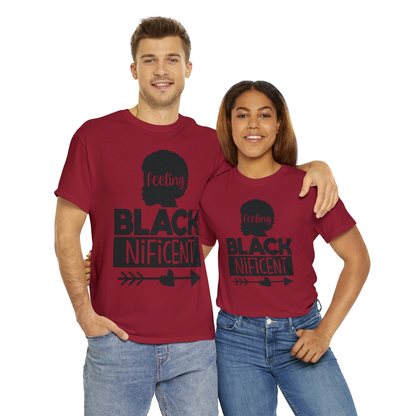 Feeling Blacknificent Unisex Heavy Cotton Tee