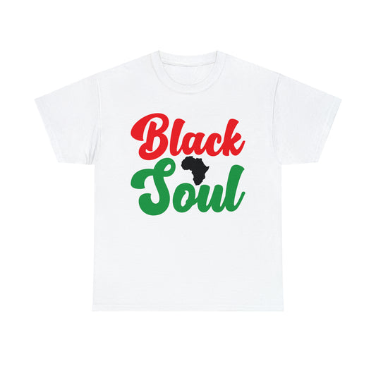 Soul (Vinyl Print-3 Color) Unisex Heavy Cotton Tee