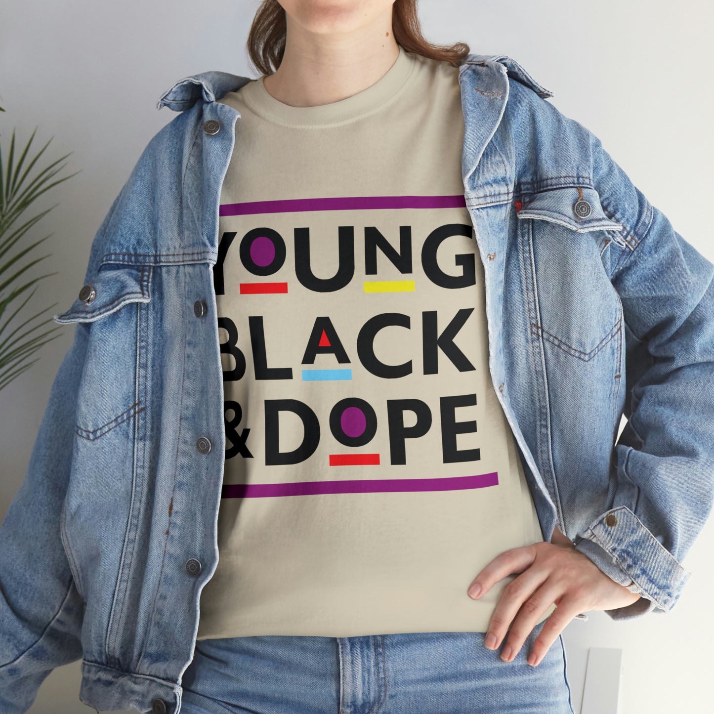 Young black & Dope Unisex Heavy Cotton Tee
