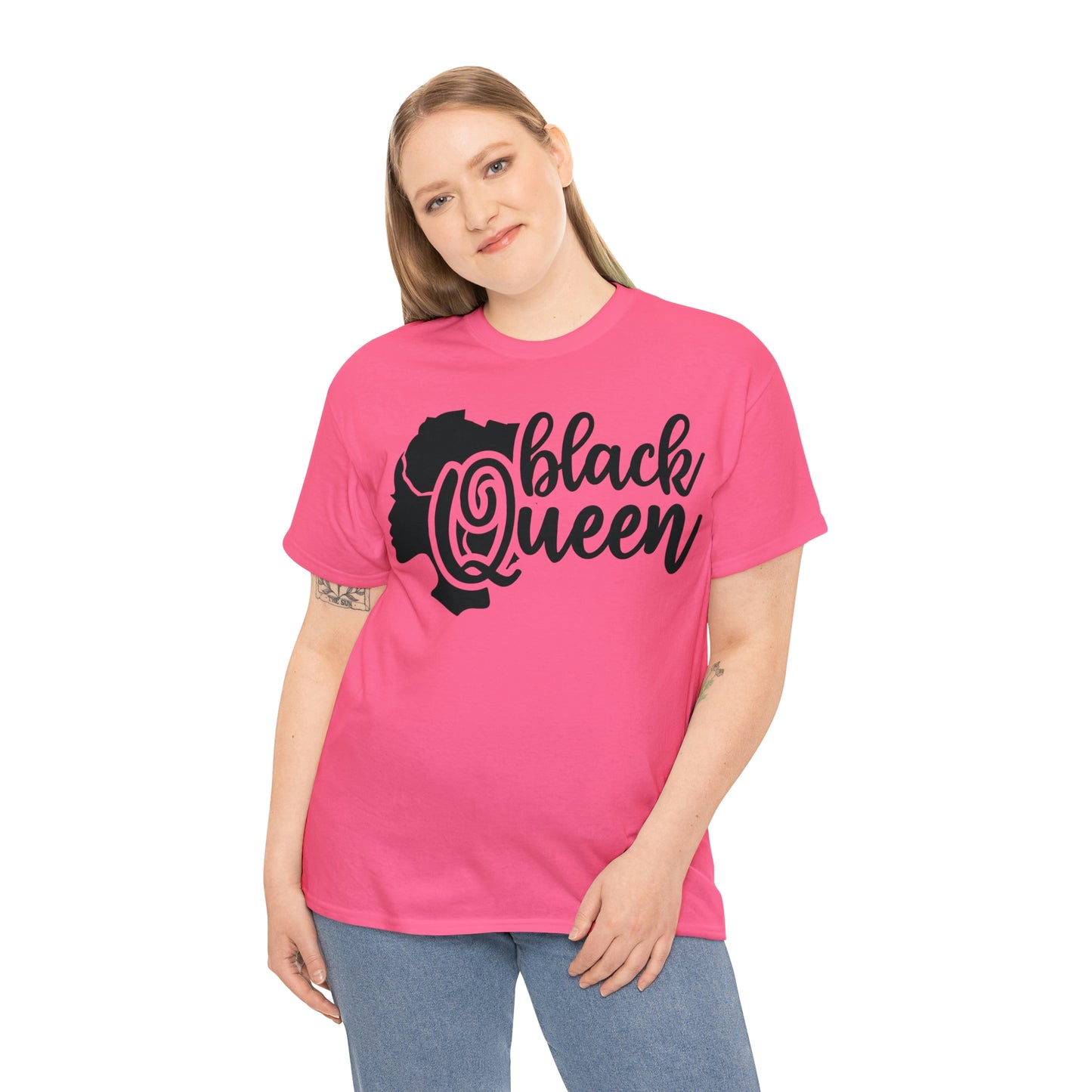 Black Queen Unisex Heavy Cotton Tee