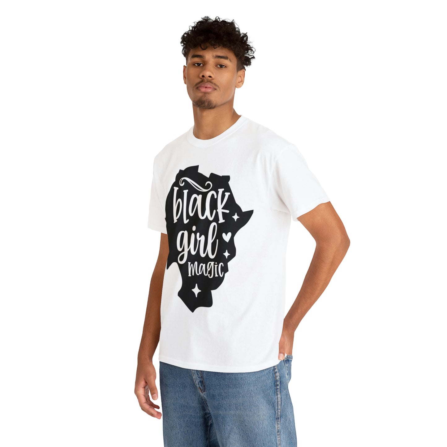 Black Girl Magic Unisex Heavy Cotton Tee