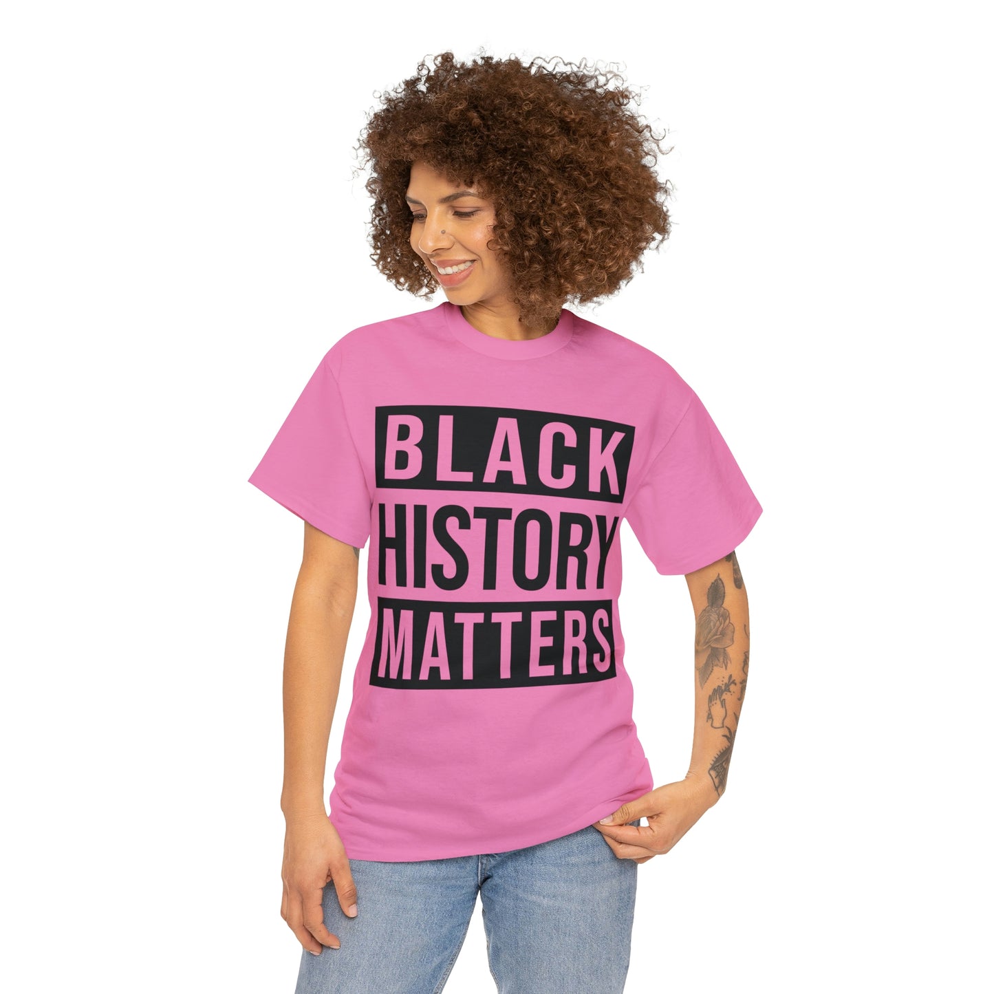 Black History Matters Unisex Heavy Cotton Tee