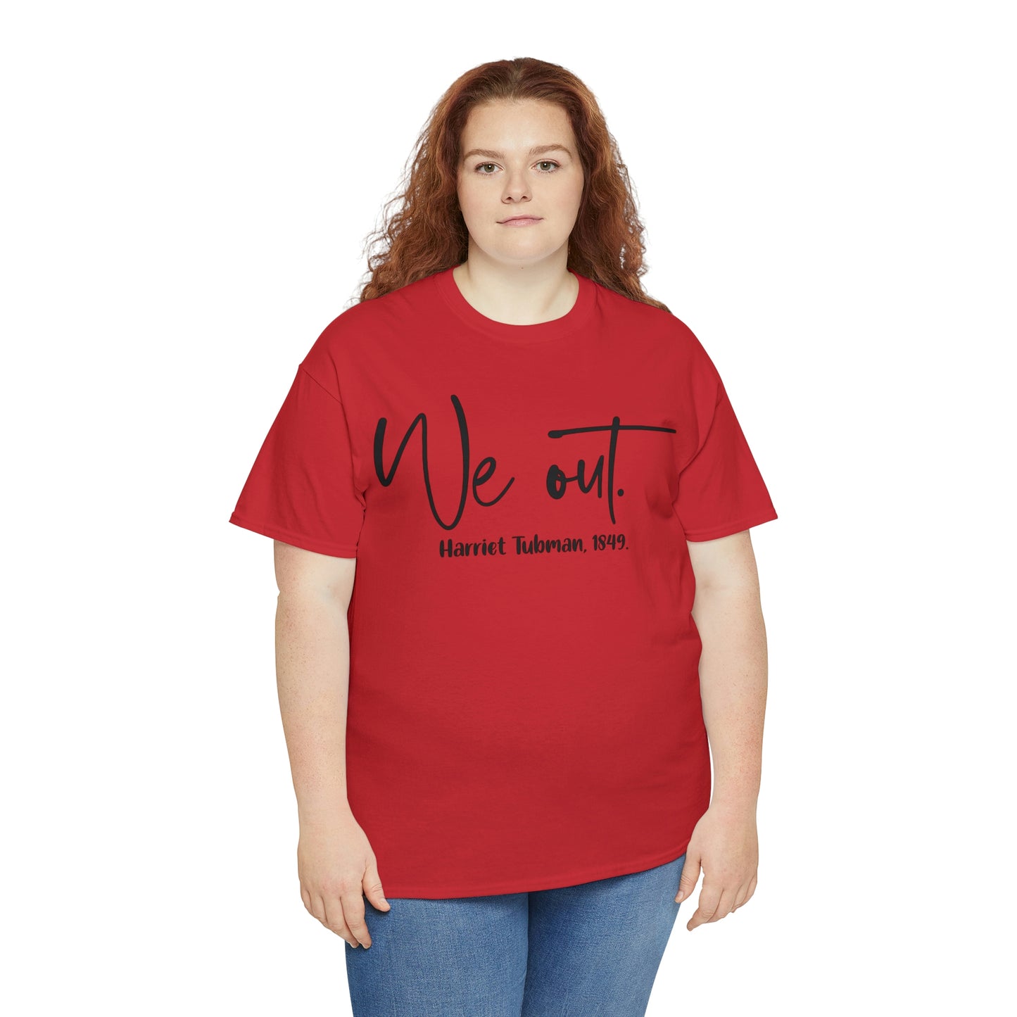 We Out Unisex Heavy Cotton Tee