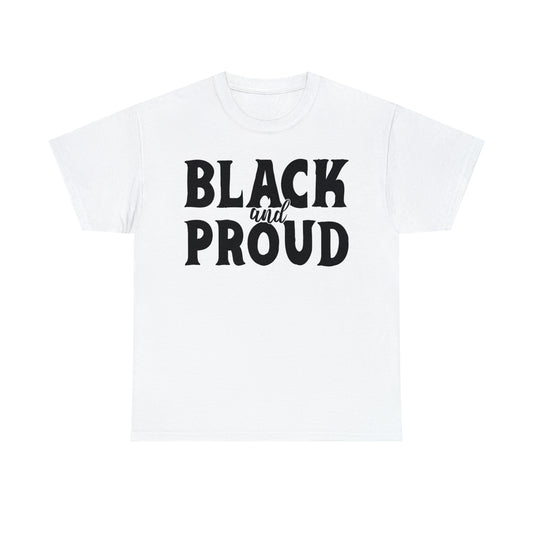 Proud (Vinyl Cut-1Color) Unisex Heavy Cotton Tee