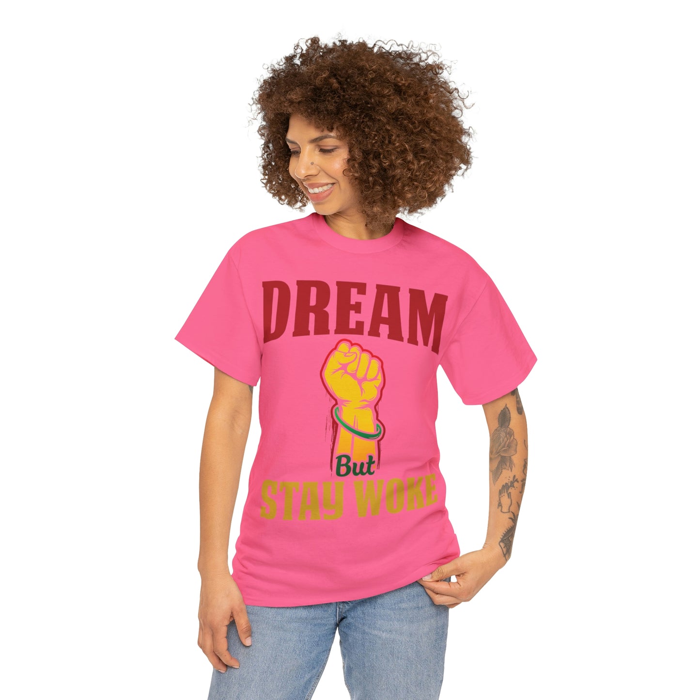 Dream/Woke Unisex Heavy Cotton Tee