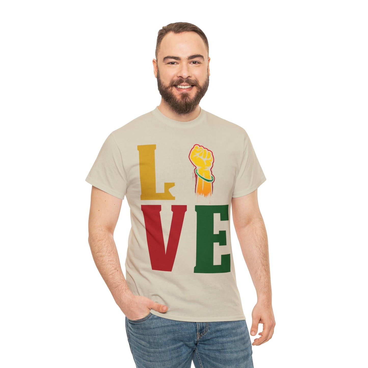 Love Unisex Heavy Cotton Tee