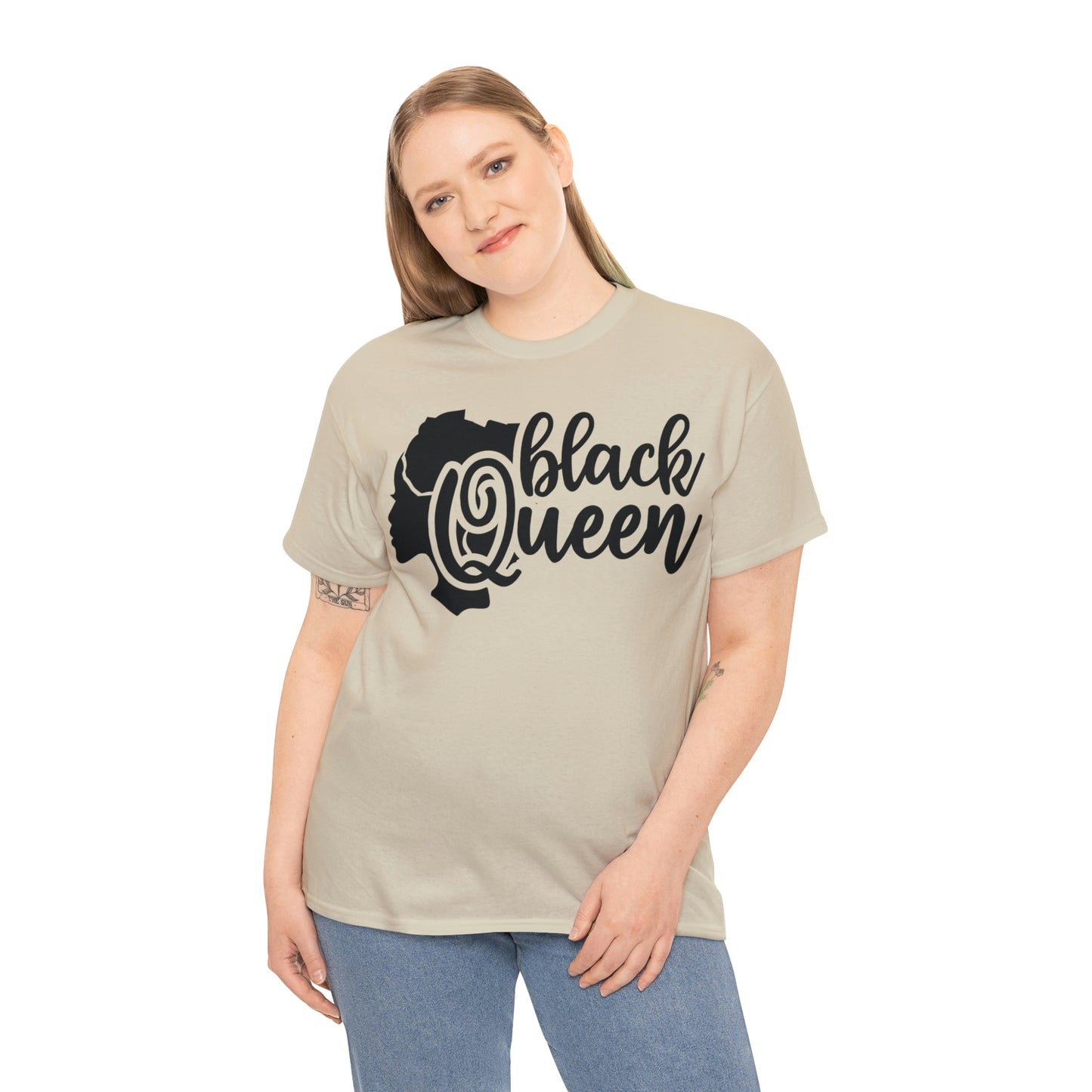 Black Queen Unisex Heavy Cotton Tee
