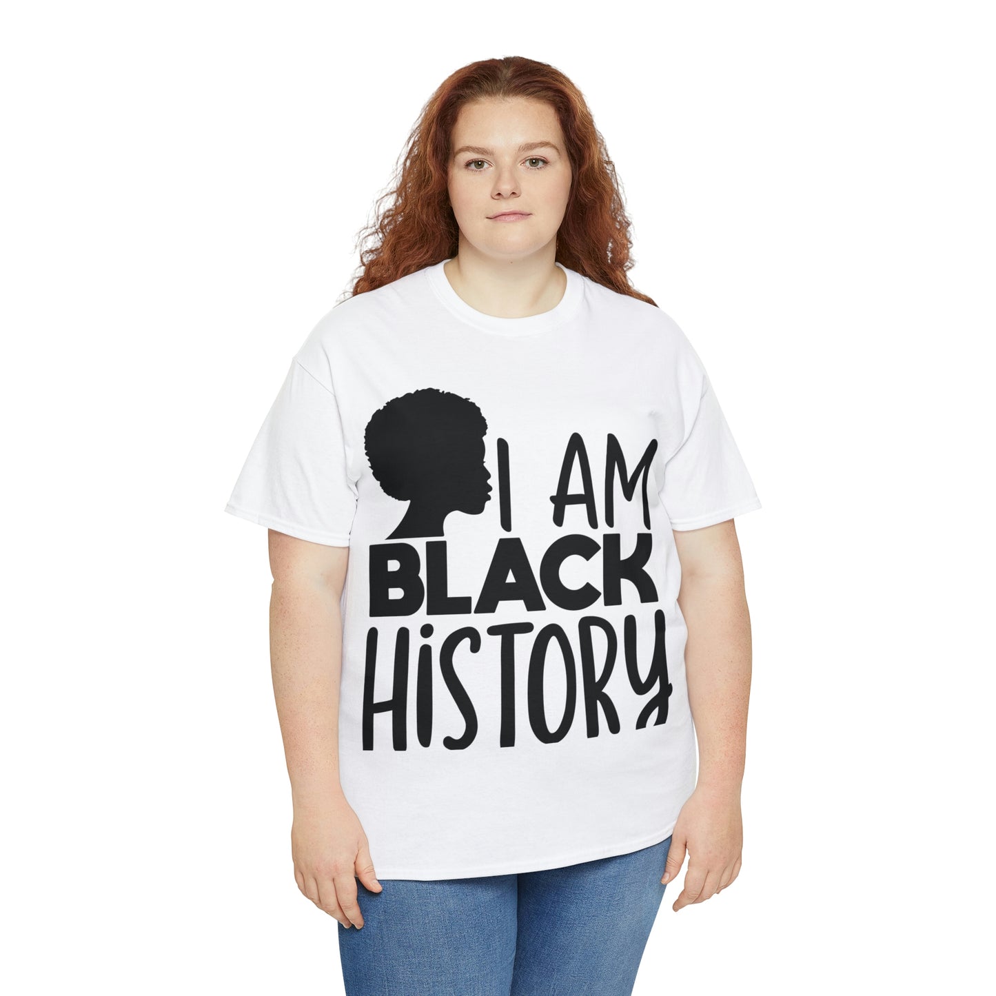 I Am Black History Unisex Heavy Cotton Tee