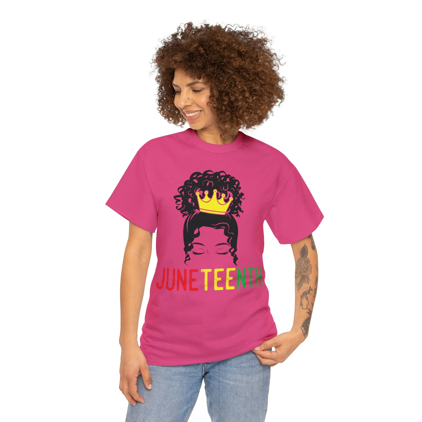 Juneteenth Femme Unisex Heavy Cotton Tee