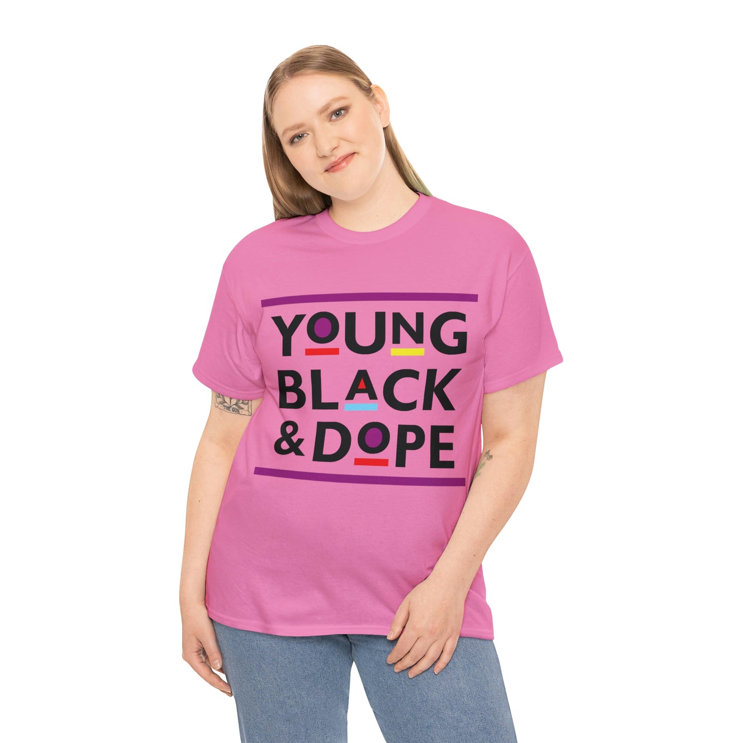 Young black & Dope Unisex Heavy Cotton Tee