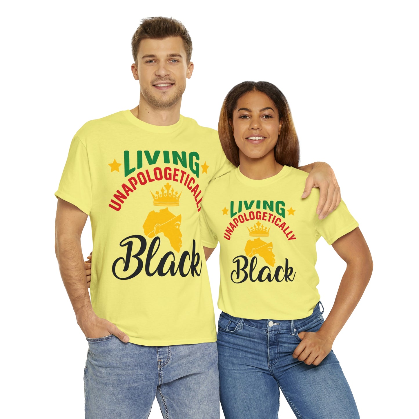 Living Unapologetically Unisex Heavy Cotton Tee