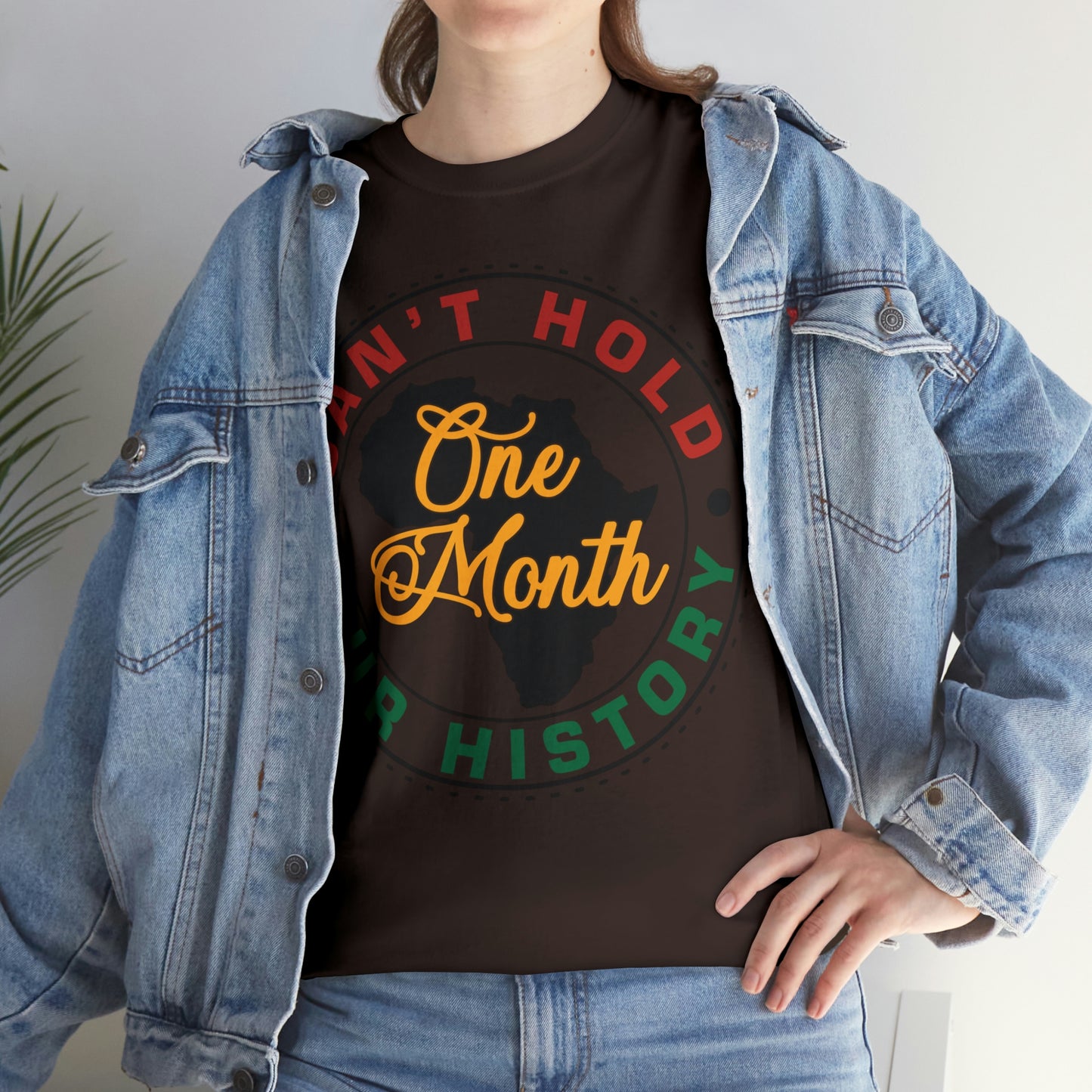 One Month Unisex Heavy Cotton Tee