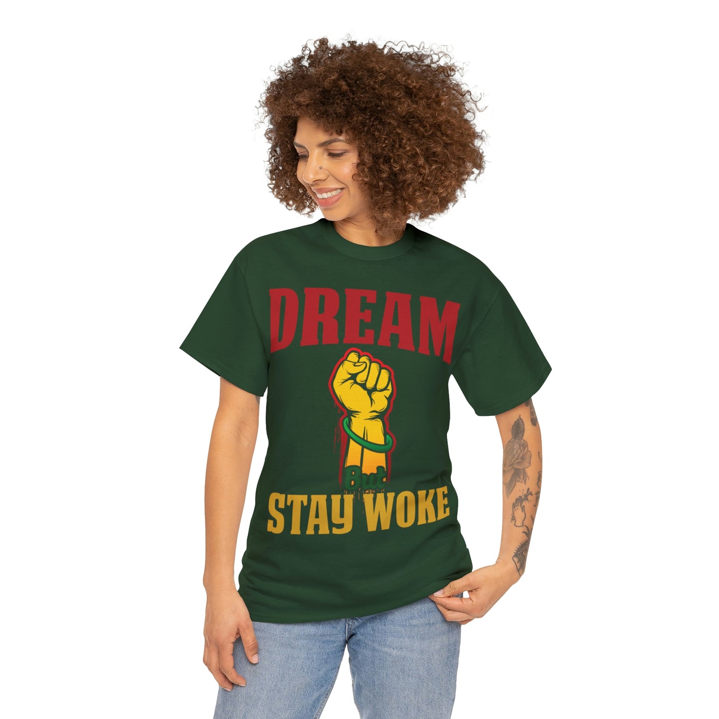 Dream/Woke Unisex Heavy Cotton Tee
