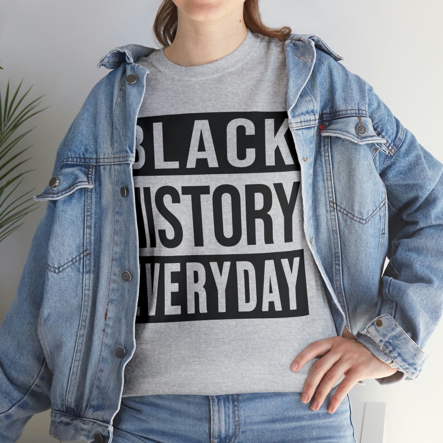 Black History Everyday Unisex Heavy Cotton Tee