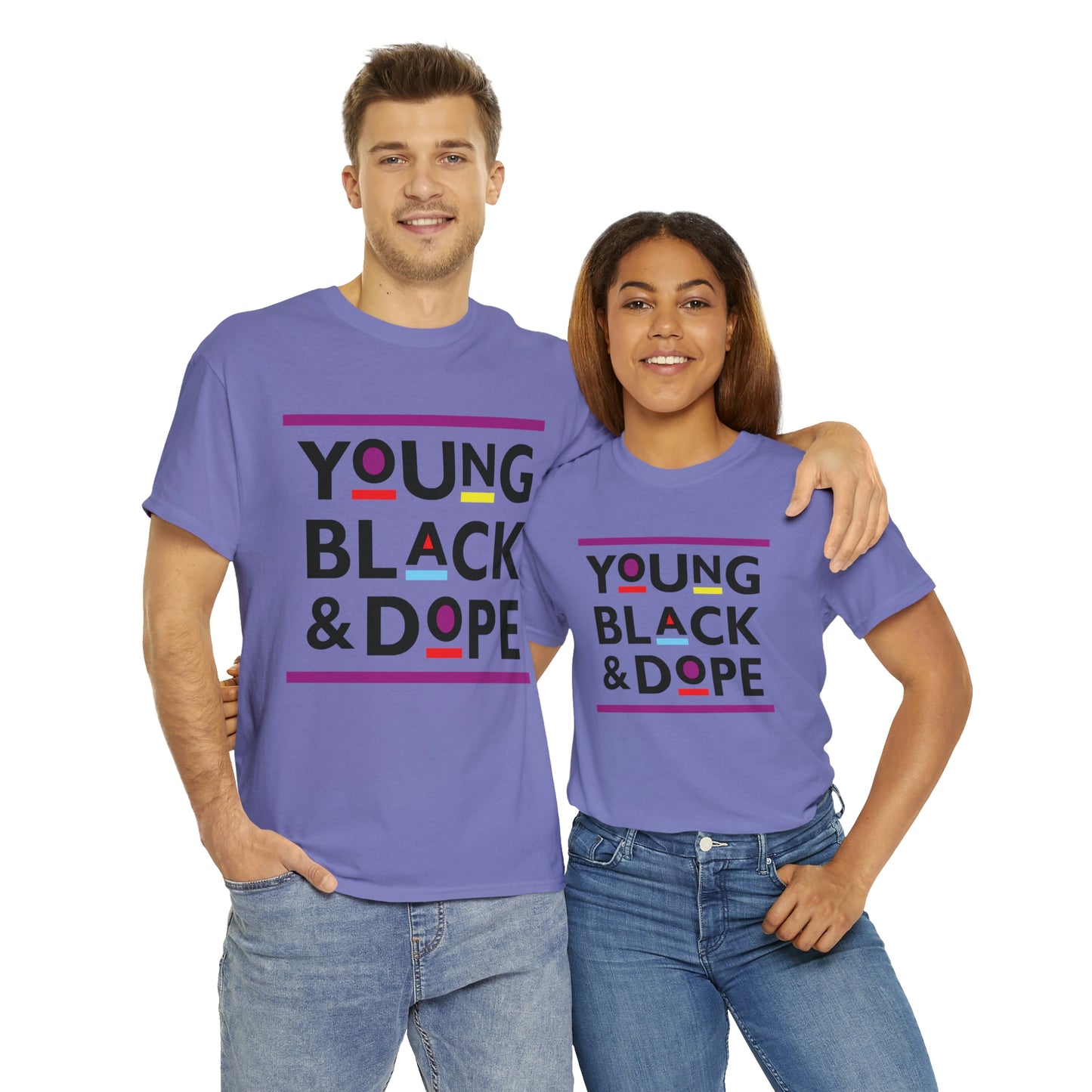 Young black & Dope Unisex Heavy Cotton Tee