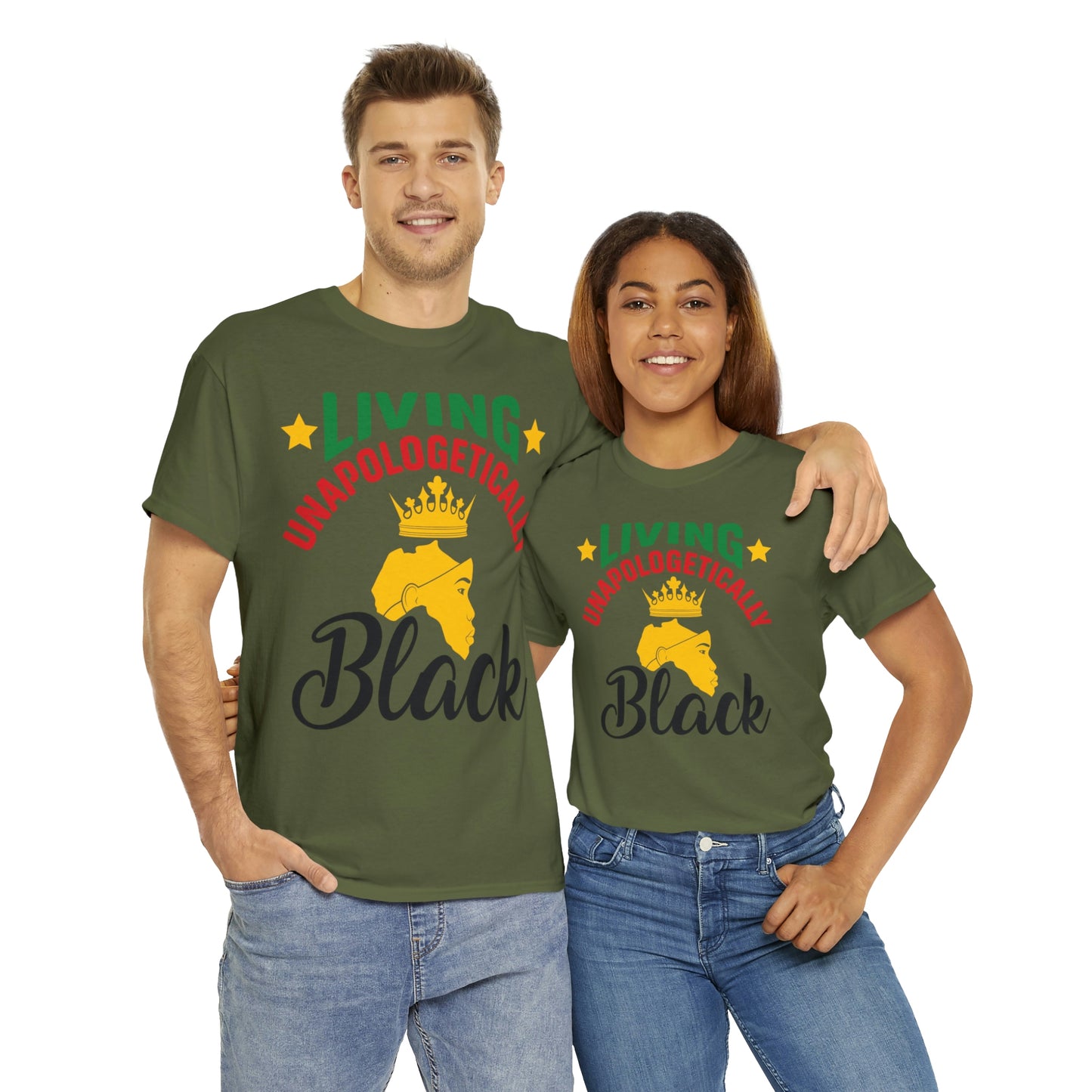 Living Unapologetically Unisex Heavy Cotton Tee