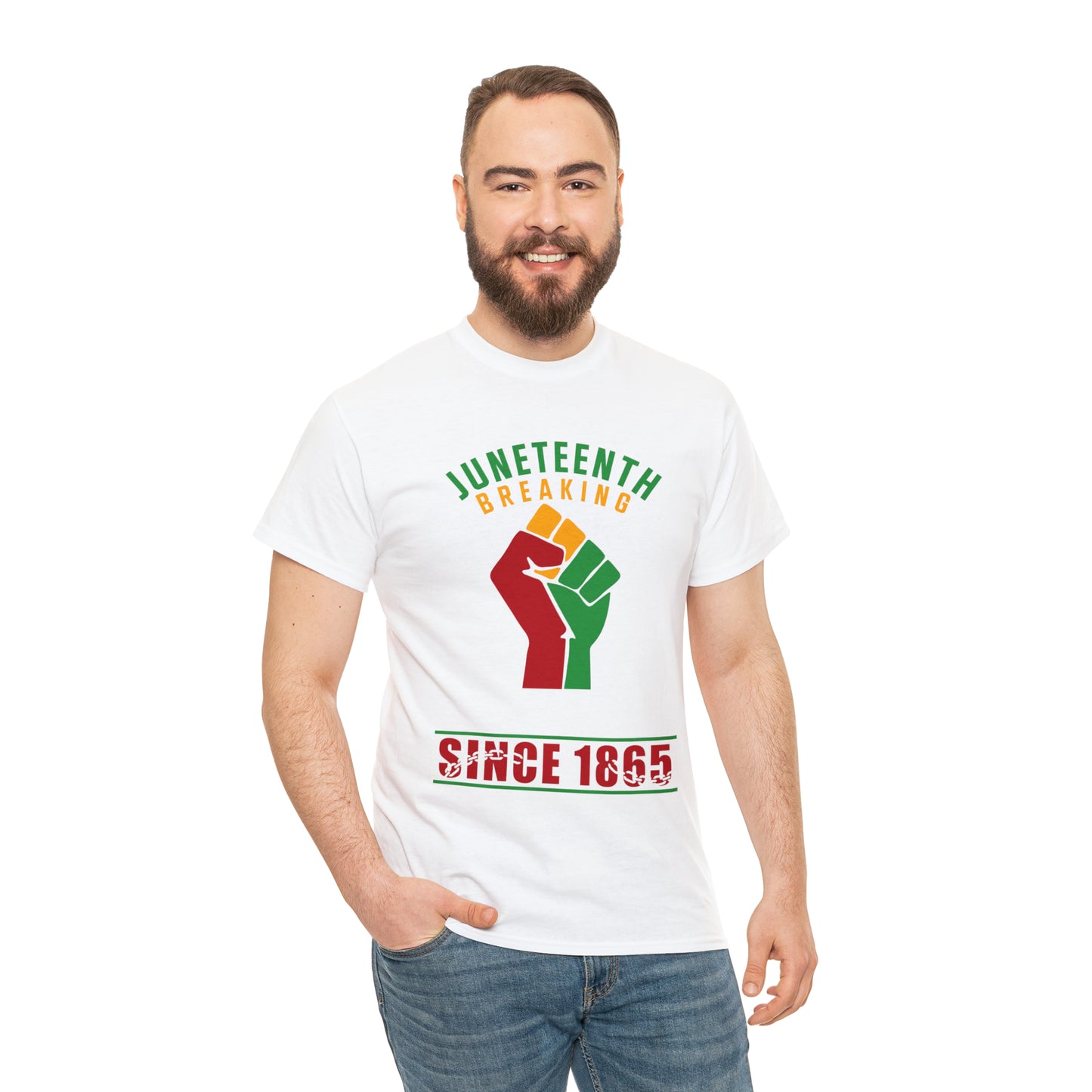Break Every Chain Unisex Heavy Cotton Tee