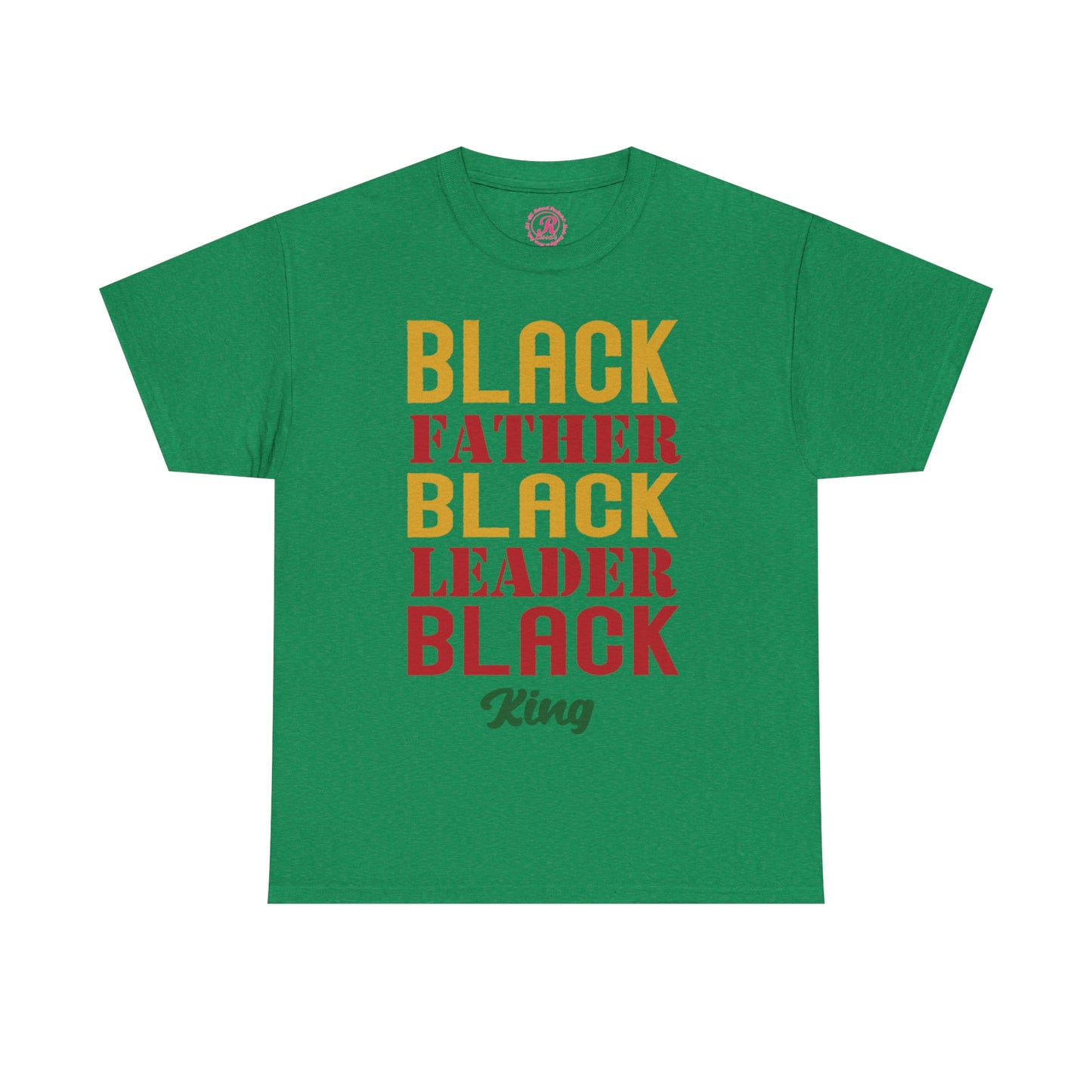 Black Fathers Block Unisex Heavy Cotton Tee