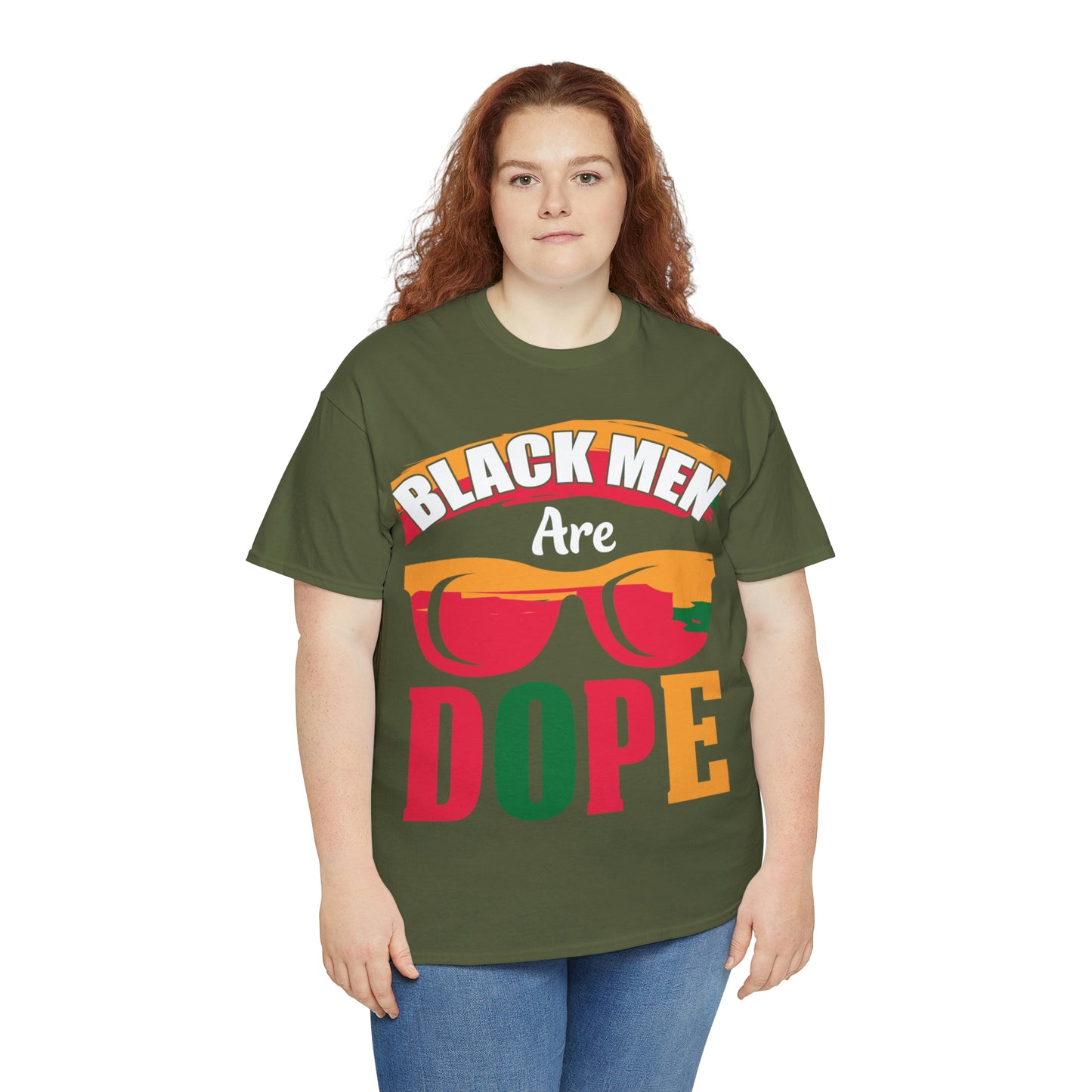 Black Man Dope Unisex Heavy Cotton Tee