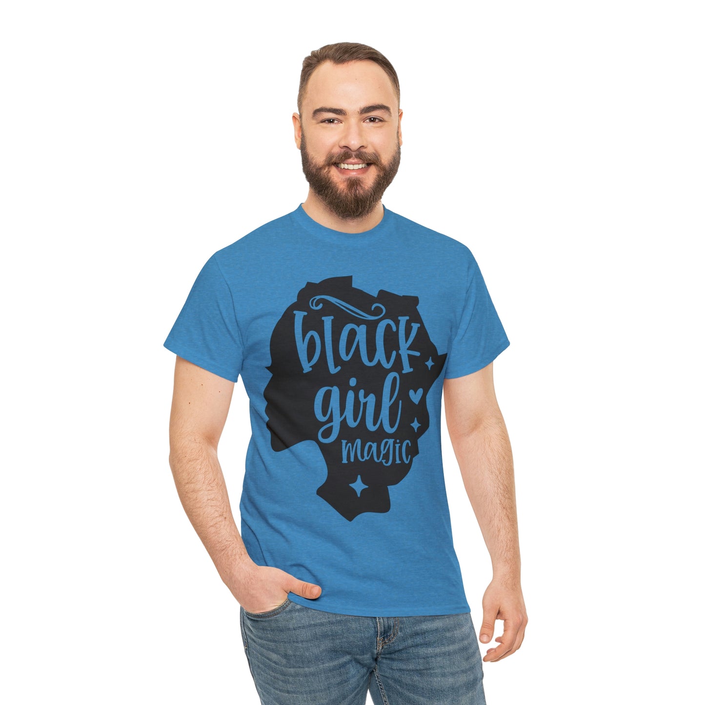 Black Girl Magic Unisex Heavy Cotton Tee