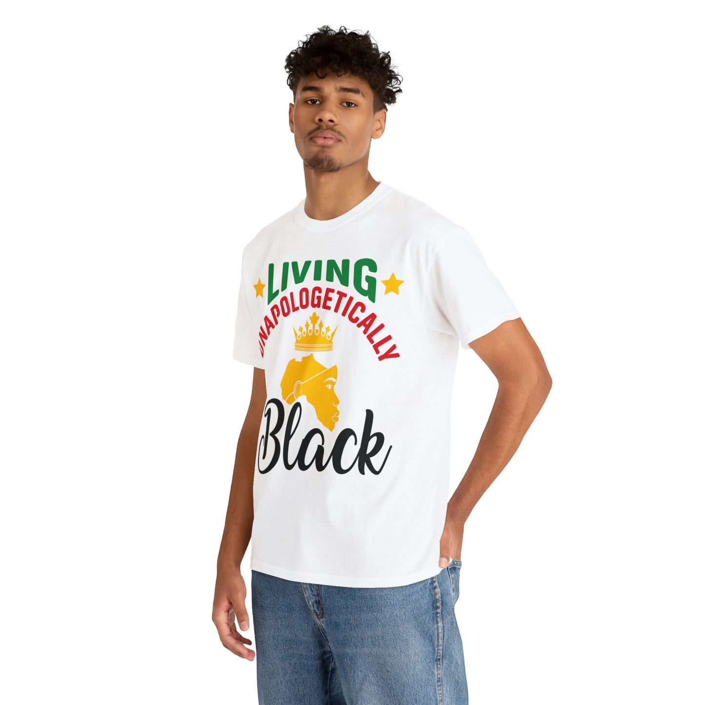 Living Unapologetically Unisex Heavy Cotton Tee