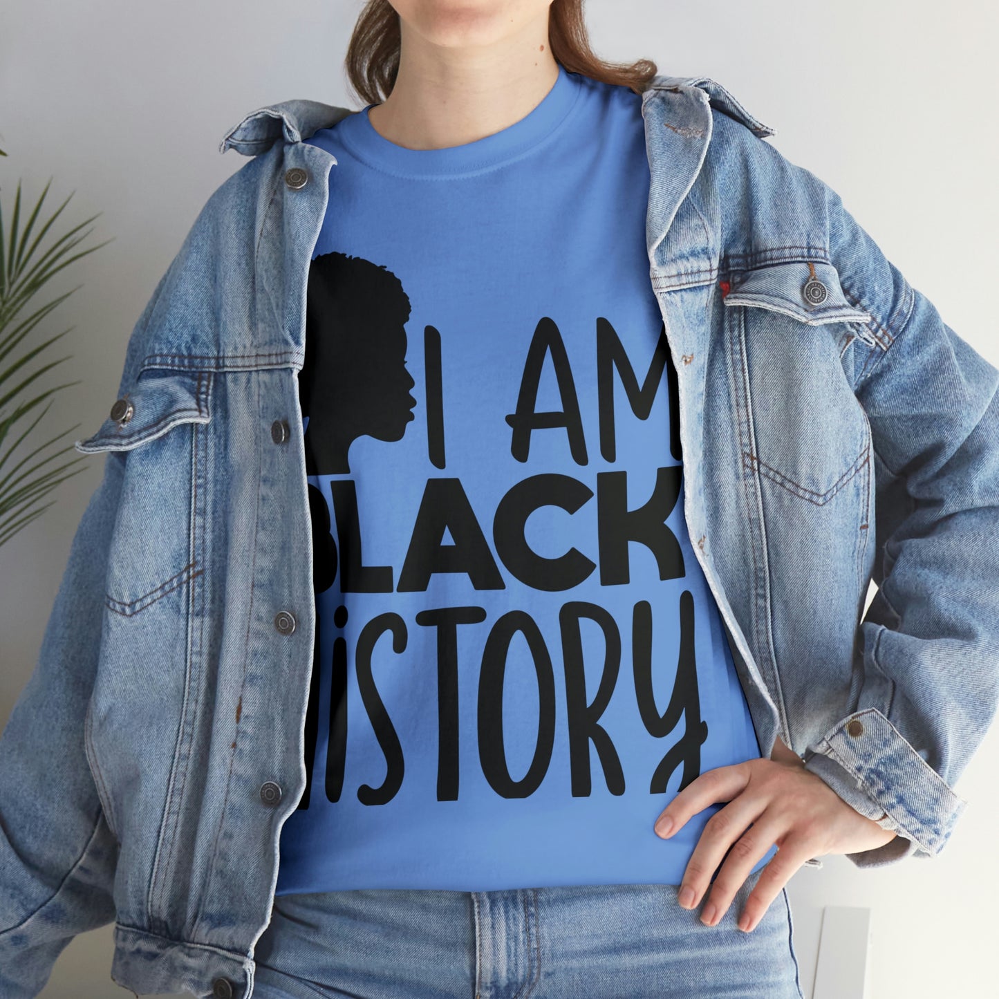I Am Black History Unisex Heavy Cotton Tee