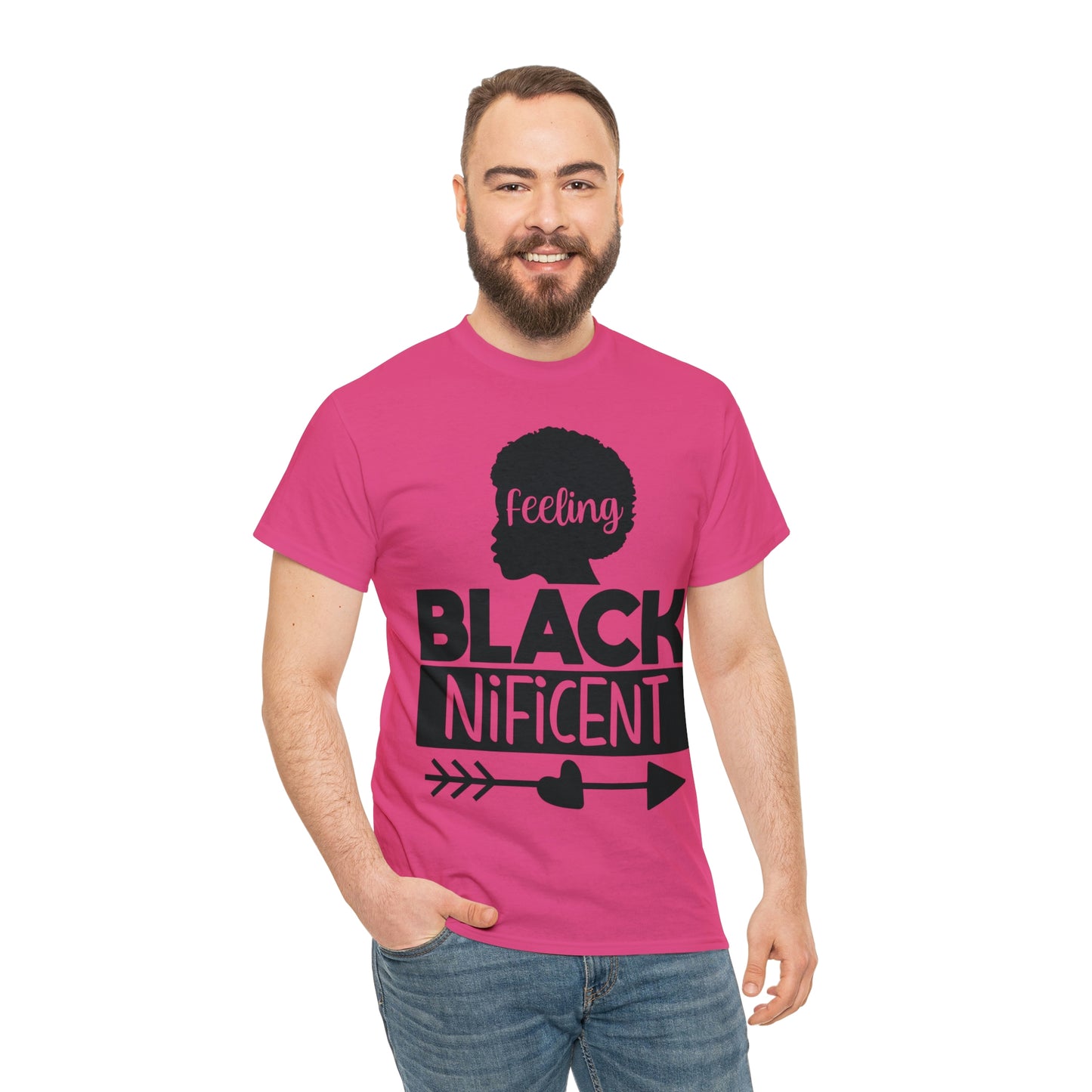 Feeling Blacknificent Unisex Heavy Cotton Tee