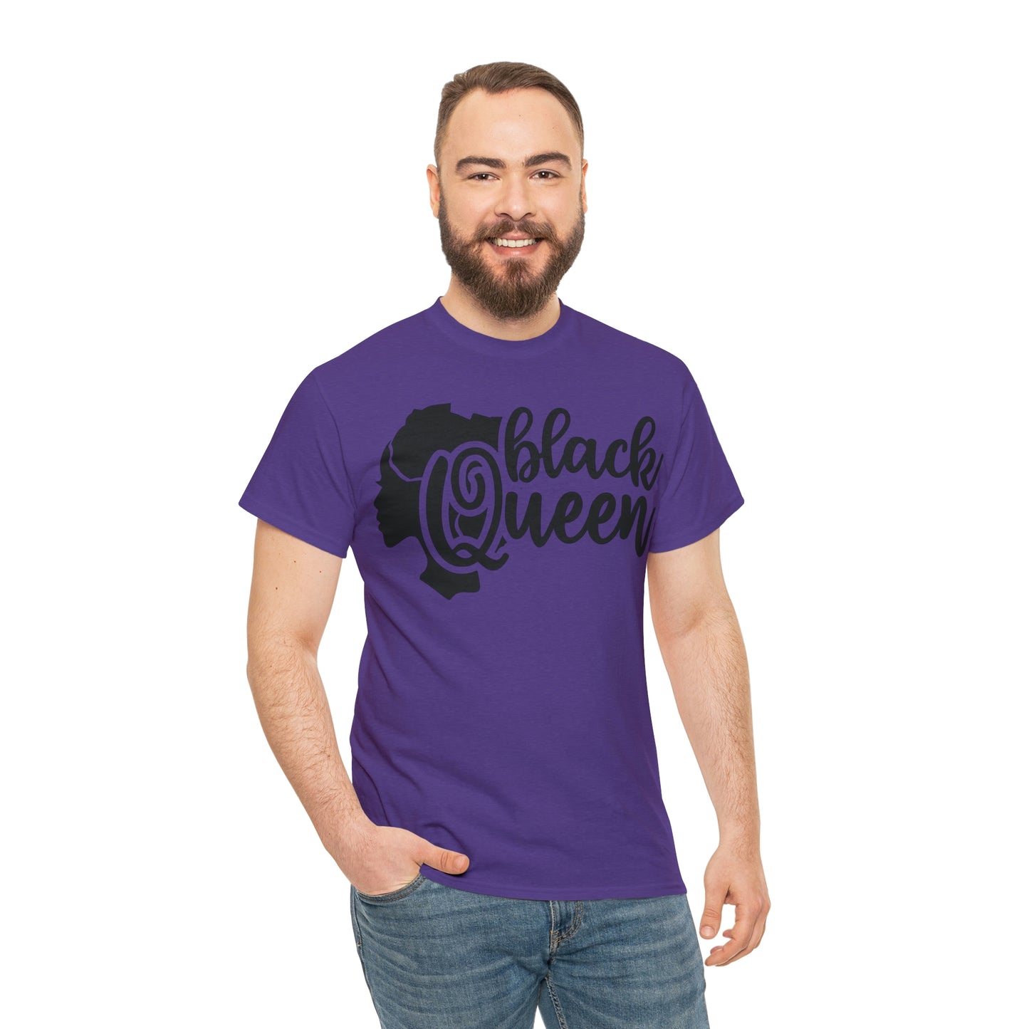 Black Queen Unisex Heavy Cotton Tee