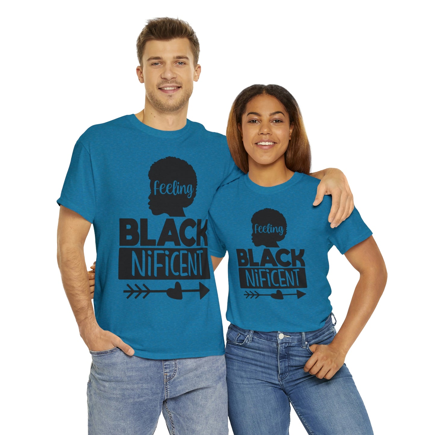 Feeling Blacknificent Unisex Heavy Cotton Tee