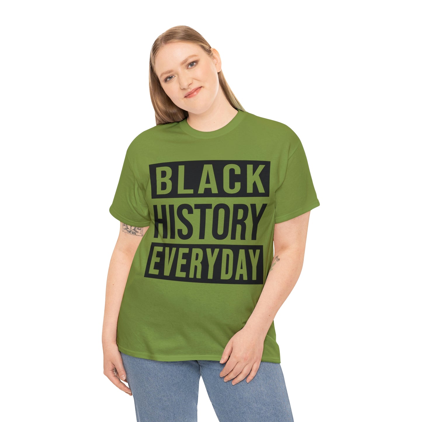 Black History Everyday Unisex Heavy Cotton Tee