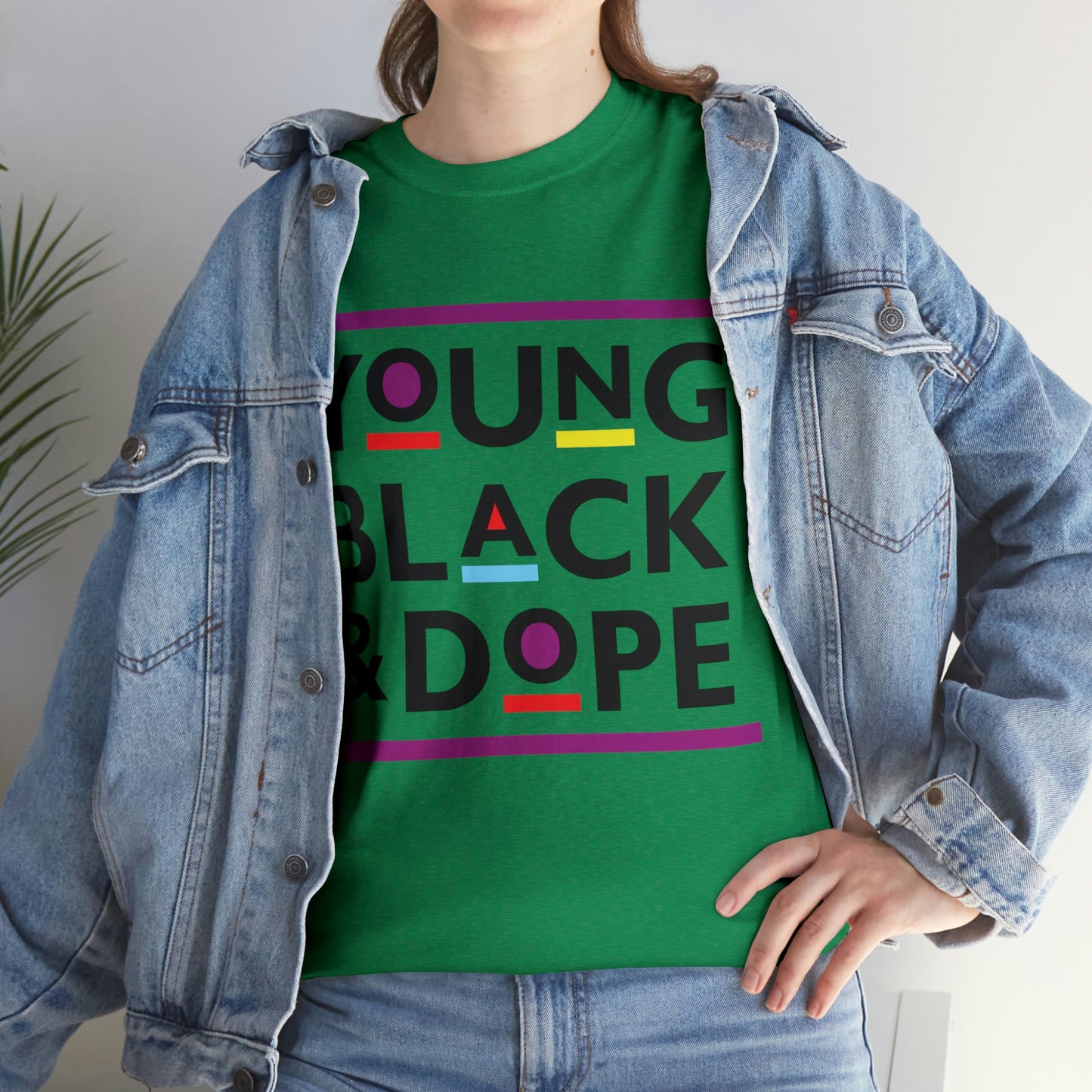 Young black & Dope Unisex Heavy Cotton Tee