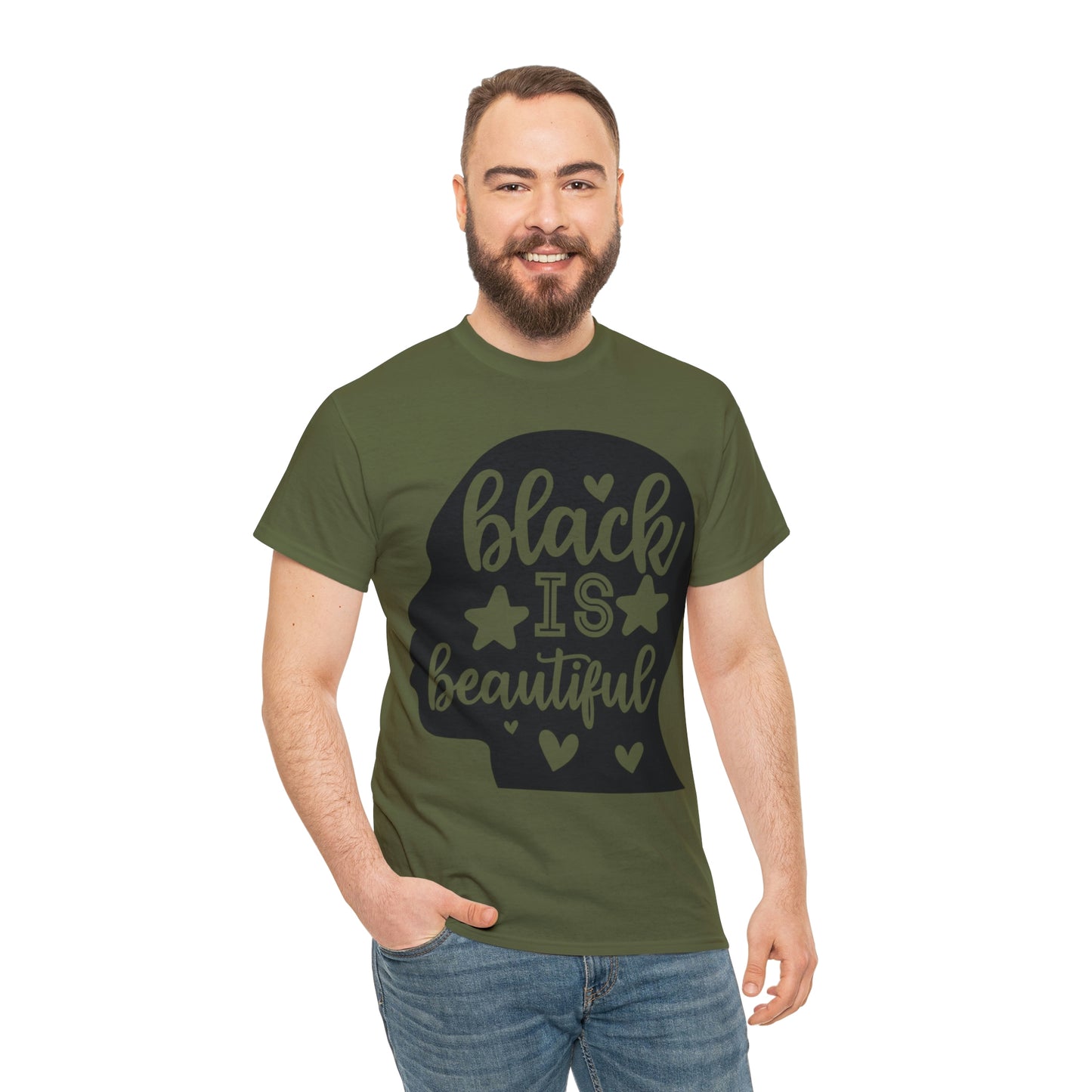 Black is Beautiful Unisex Heavy Cotton Tee