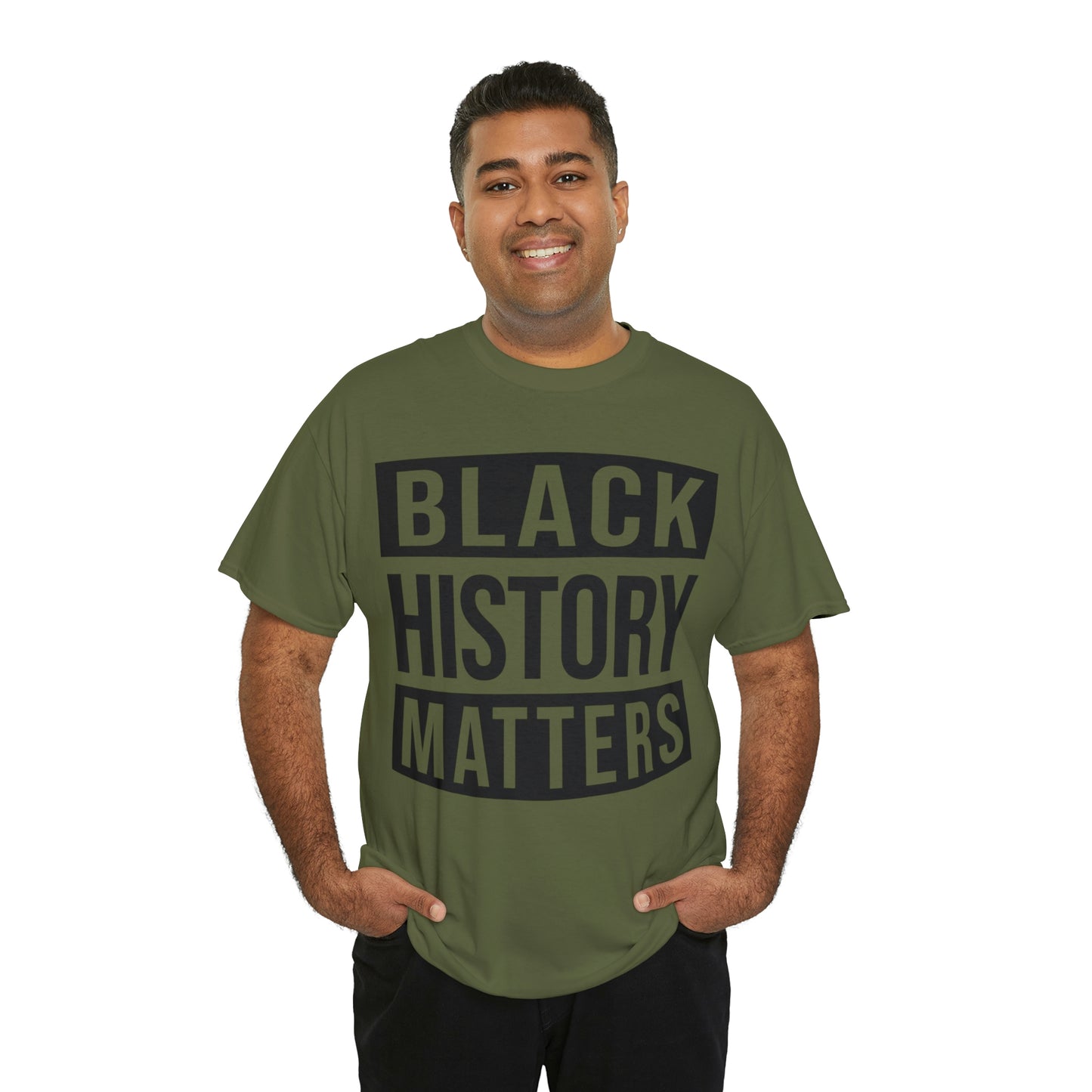 Black History Matters Unisex Heavy Cotton Tee