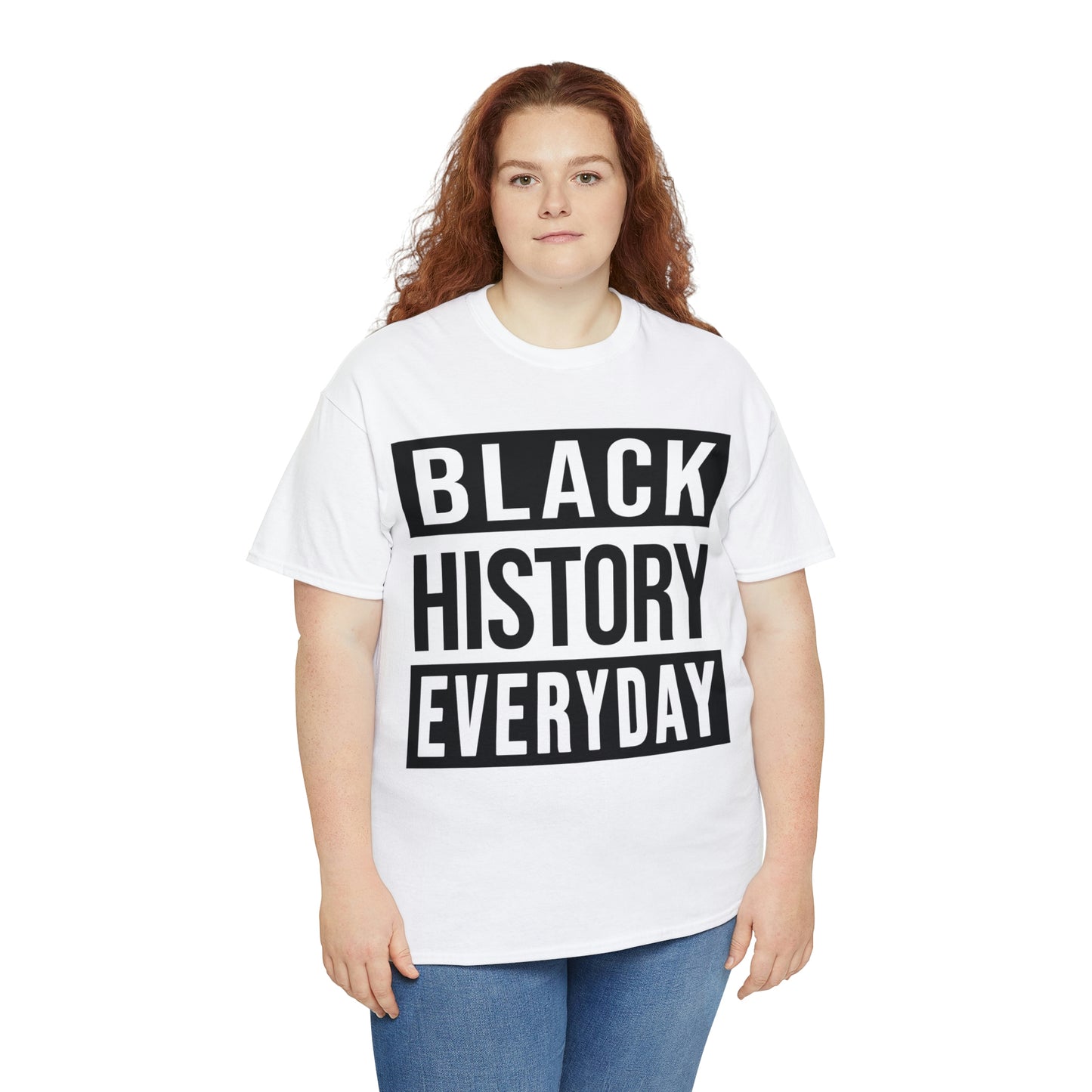 Black History Everyday Unisex Heavy Cotton Tee