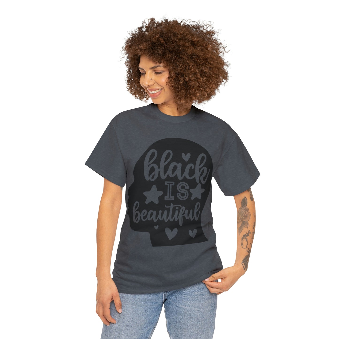 Black is Beautiful Unisex Heavy Cotton Tee