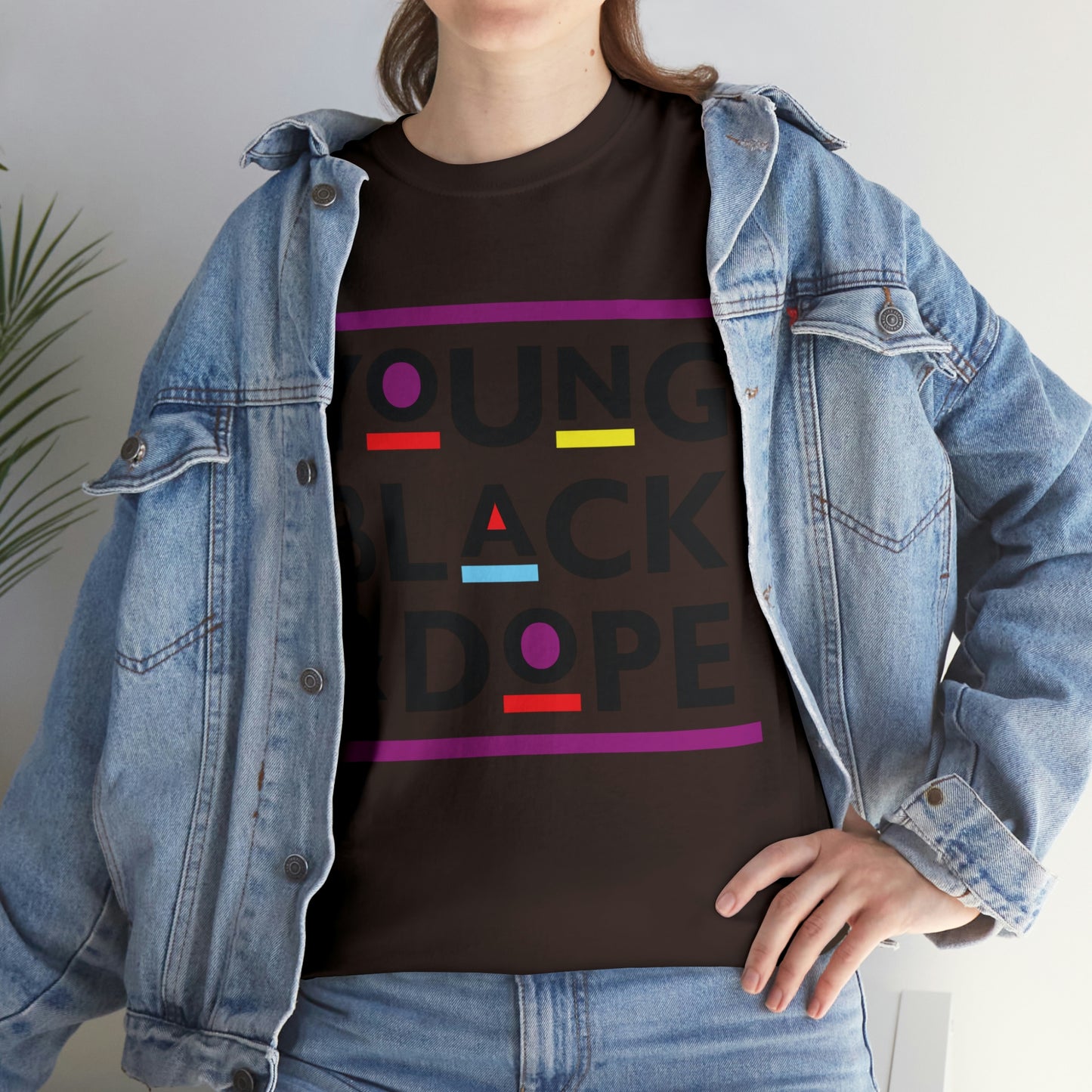 Young black & Dope Unisex Heavy Cotton Tee