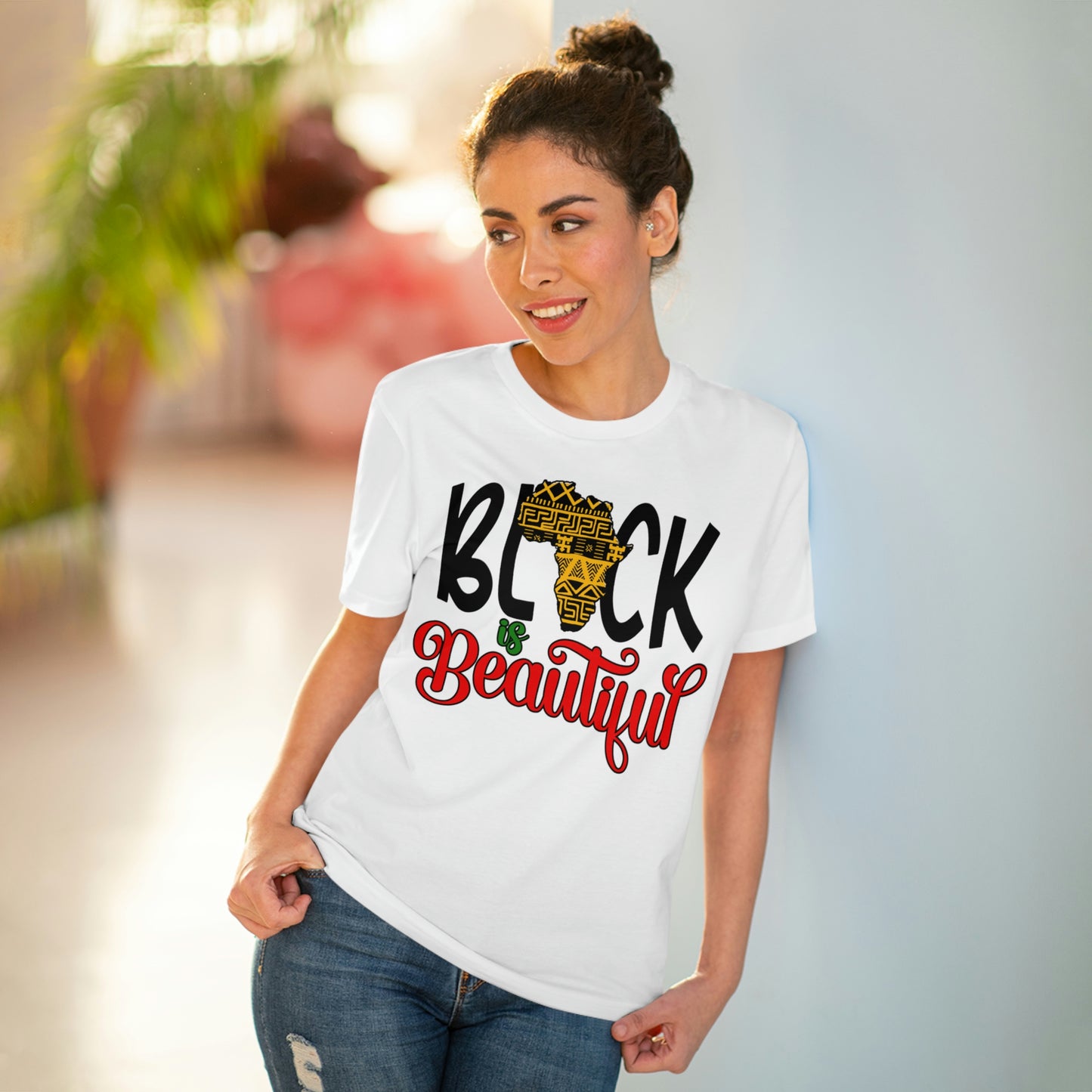 Black is Beautiful Organic Creator T-shirt - Unisex